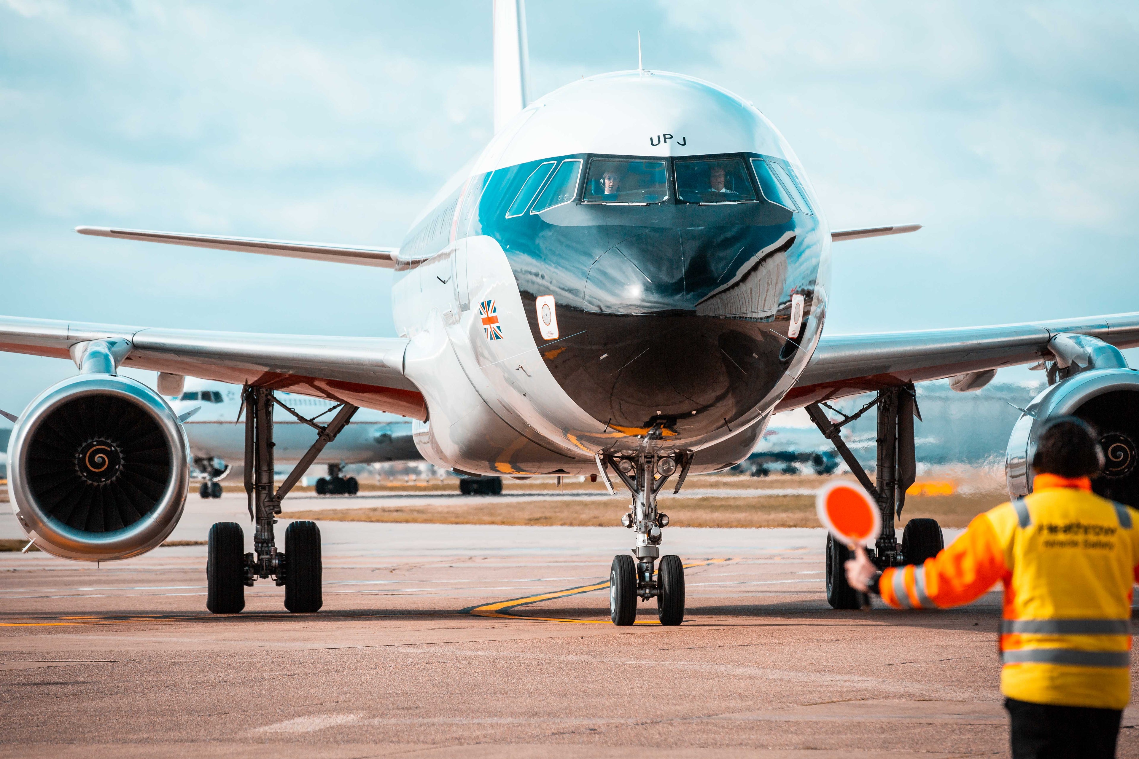 British Airways special BEA livery Airbus A319. Photo by Nicky Kelvin / The Points Guy