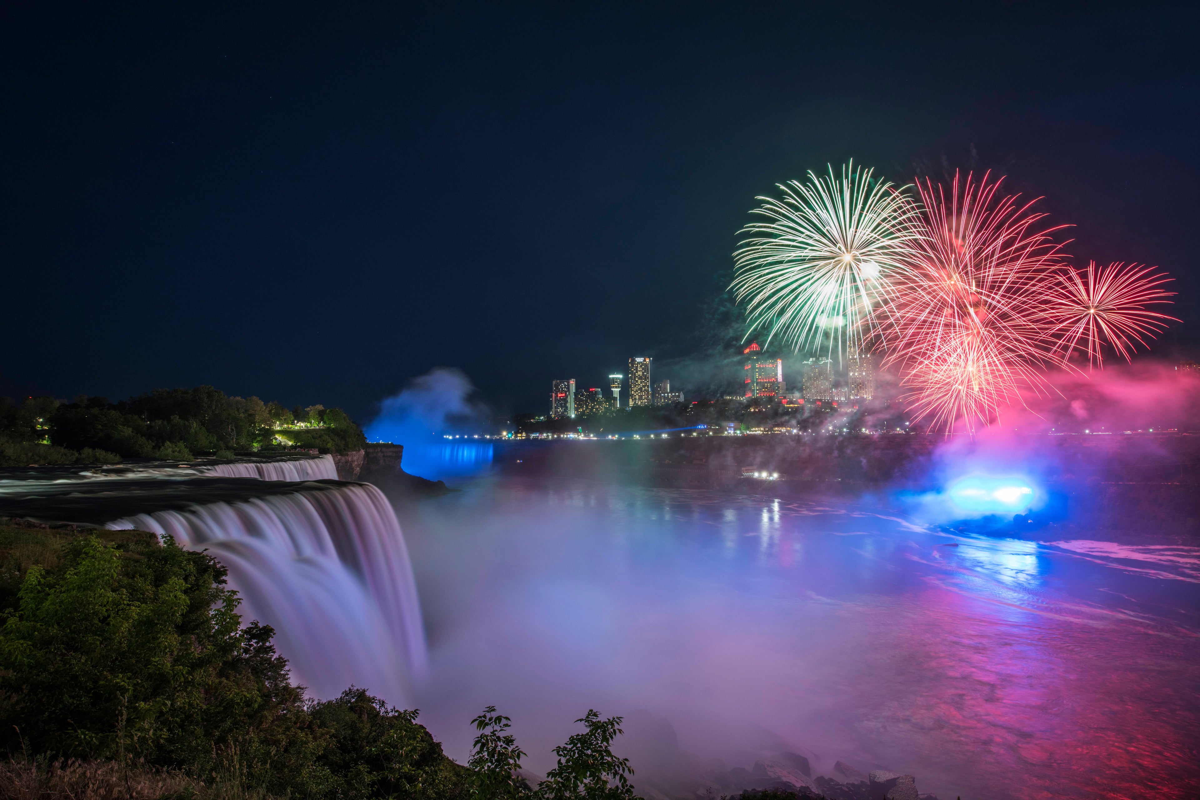Niagara Falls fireworks