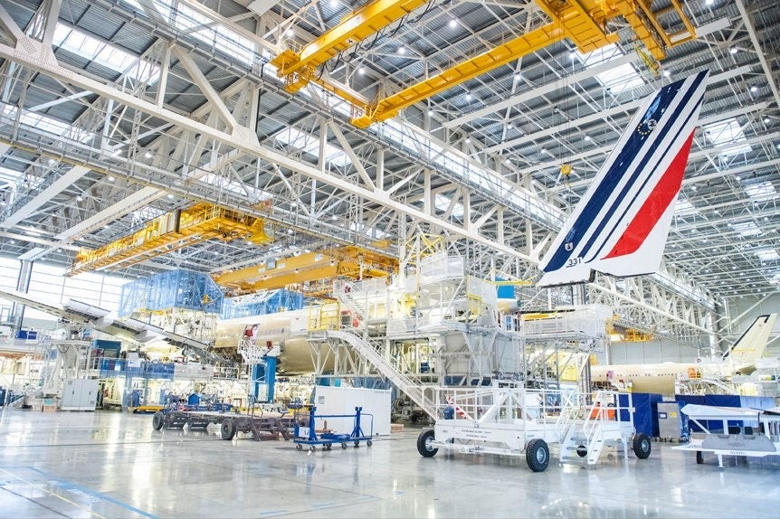 Air France A350 in progres
