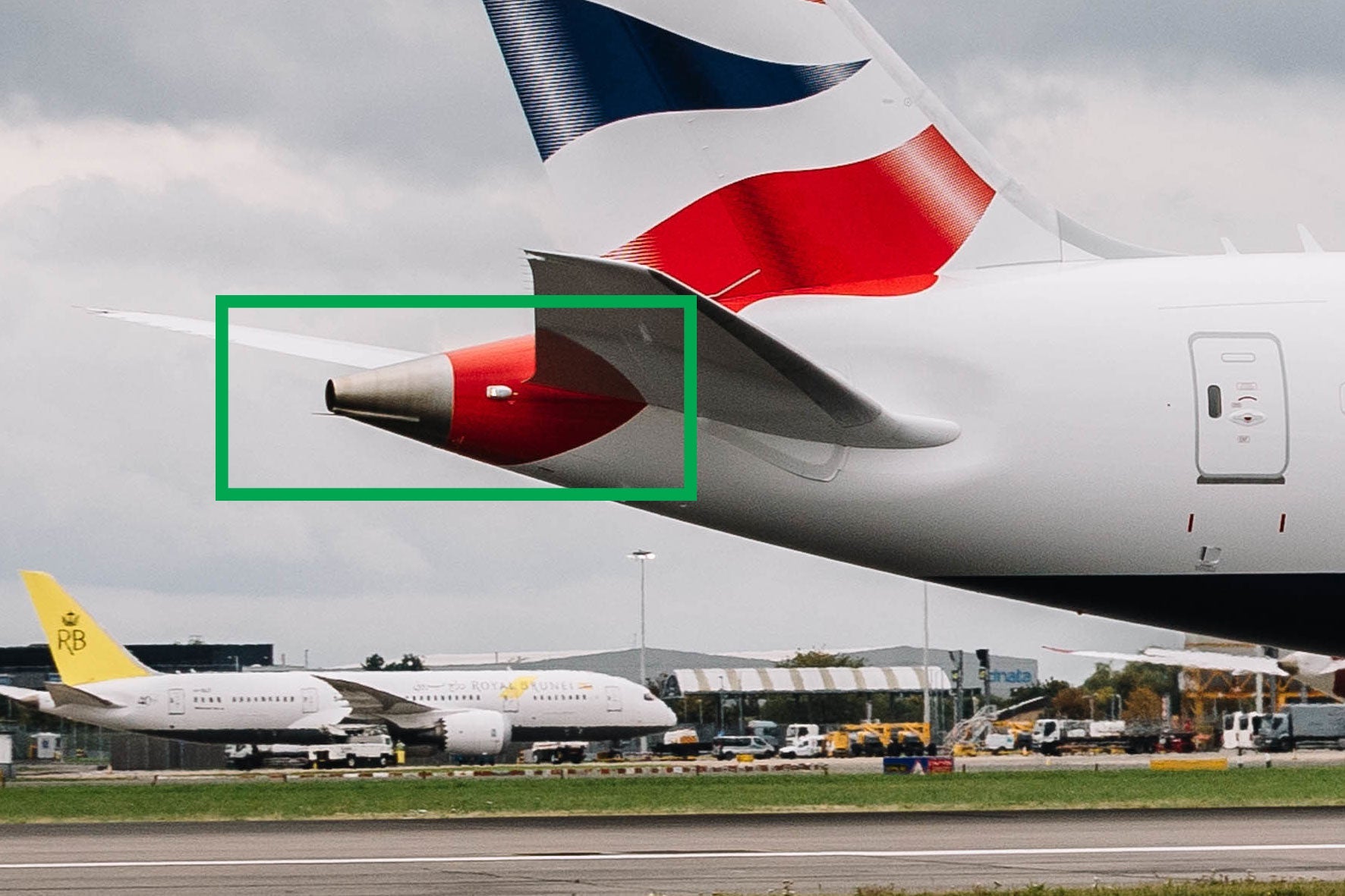 Boeing 787 Dreamliner APU. Image via British Airways.