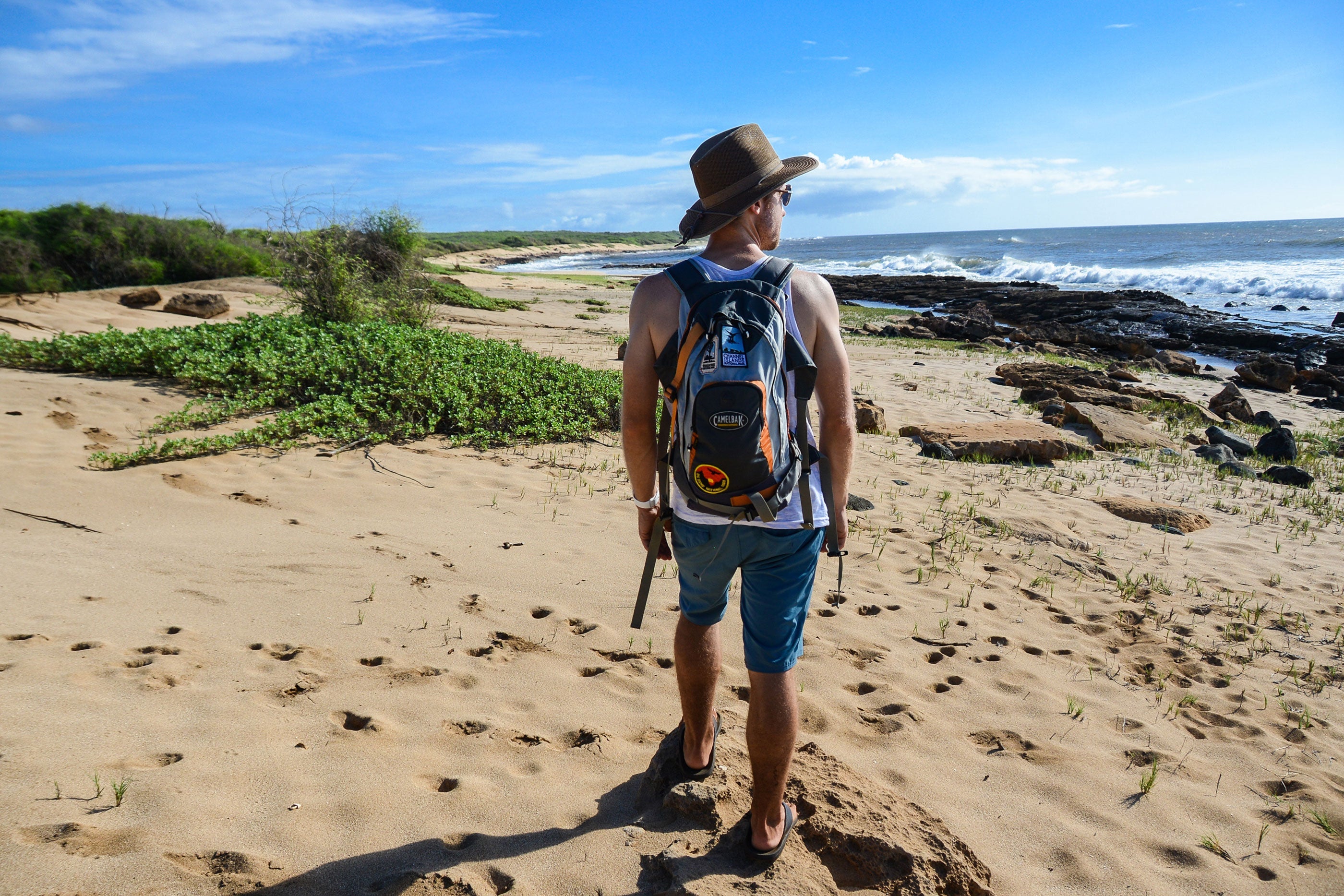 Hiking in Molokai, Hawaii