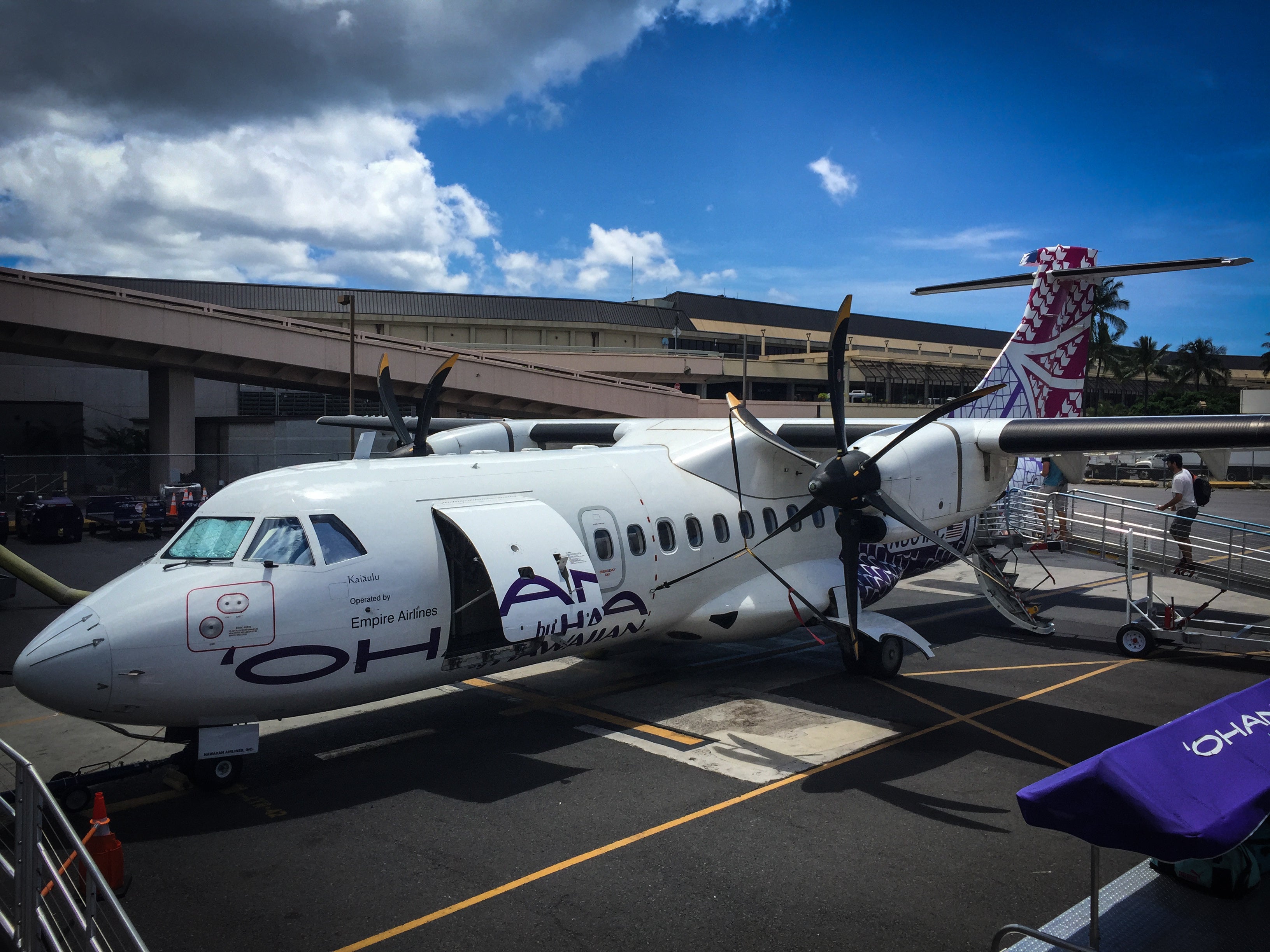 ohana by hawaiian plane airplane hawaii hnl honolulu