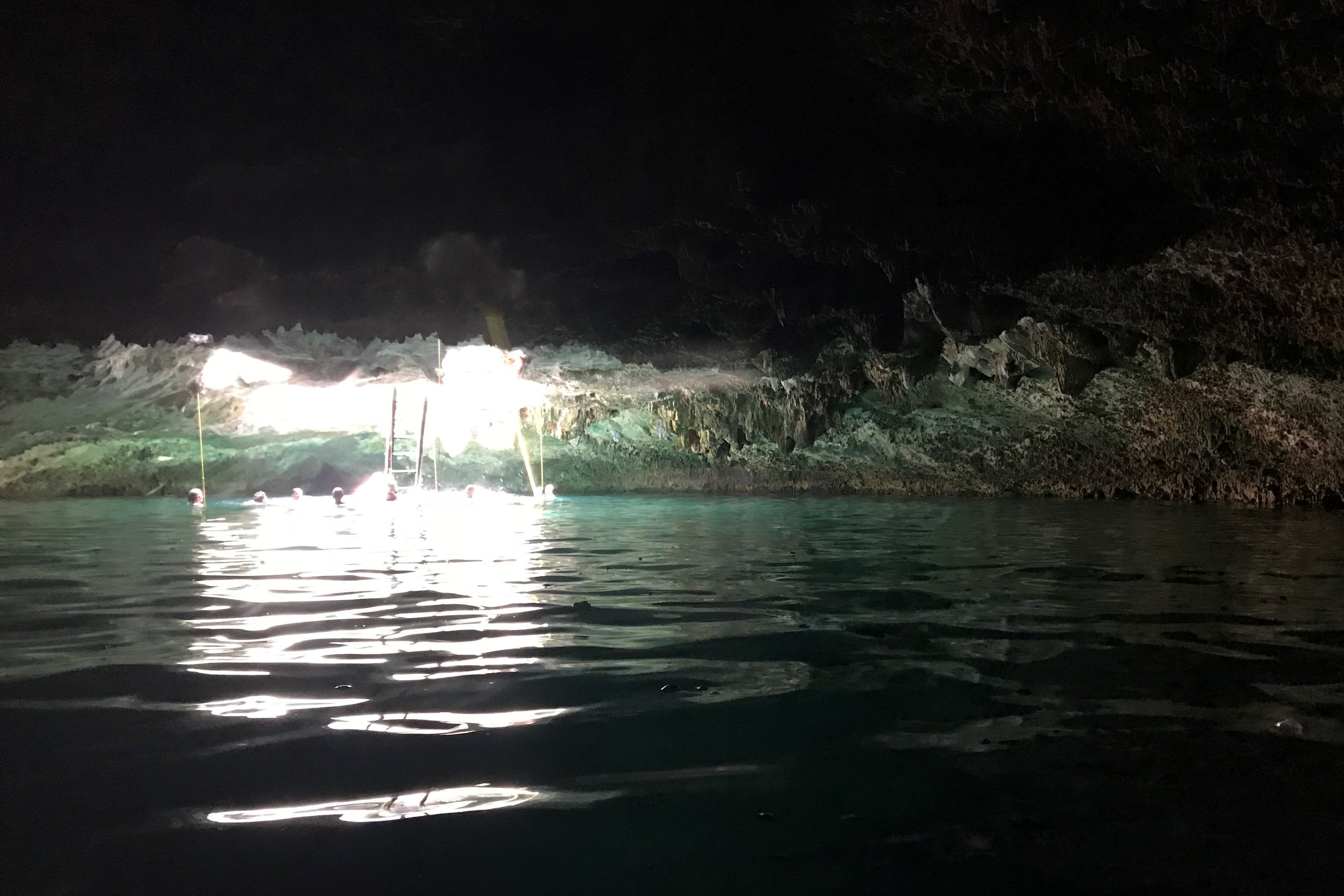 We didn't need an expensive guided tour to take us to this cenote.