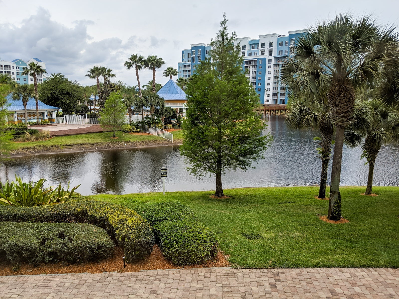 The view from our bedroom and patio.