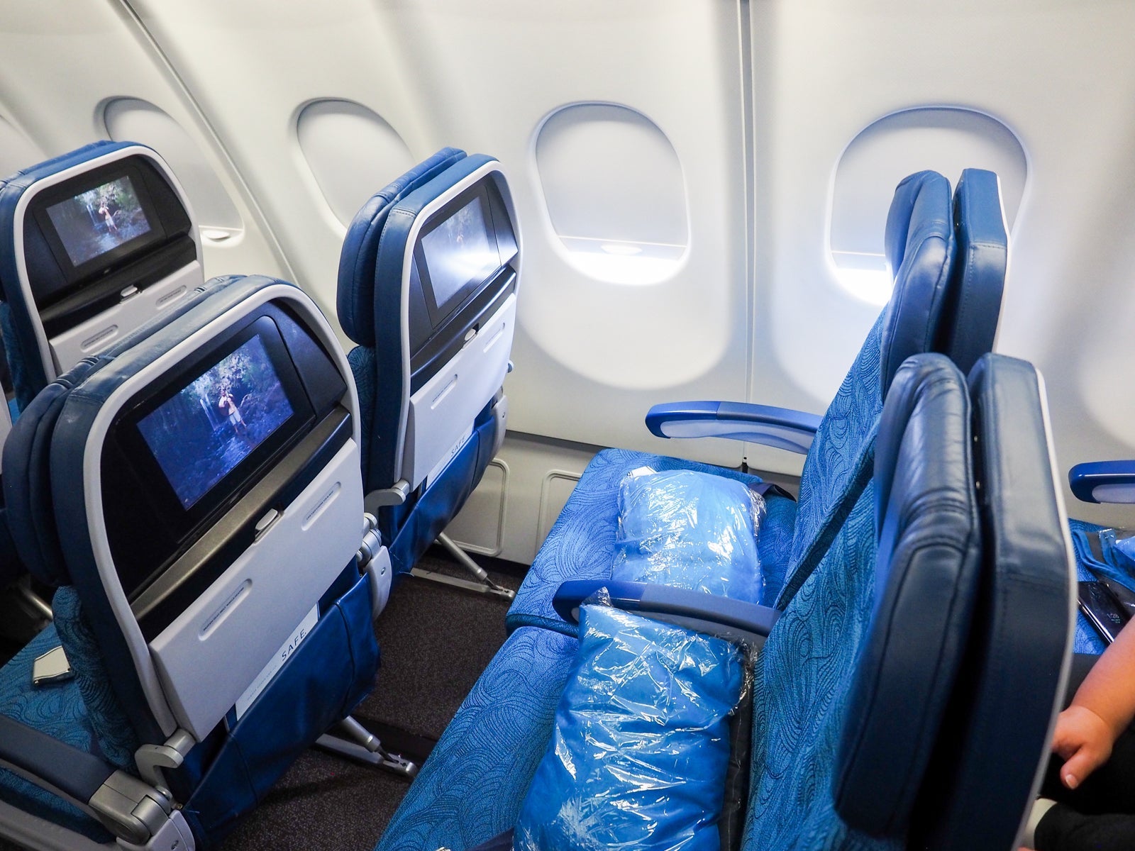 Hawaiian Airlines economy (Photo by Wallace Cotton / The Points Guy)