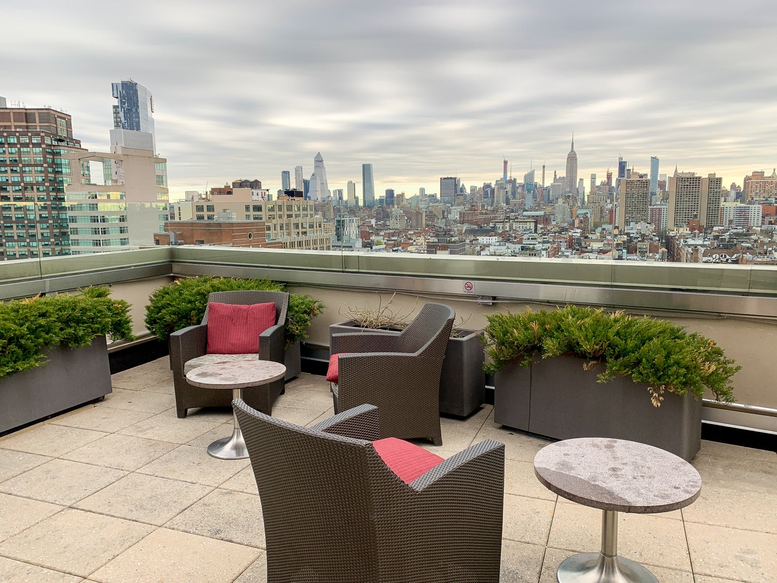 View from Sheraton Tribeca club lounge (Photo by Summer Hull / The Points Guy)