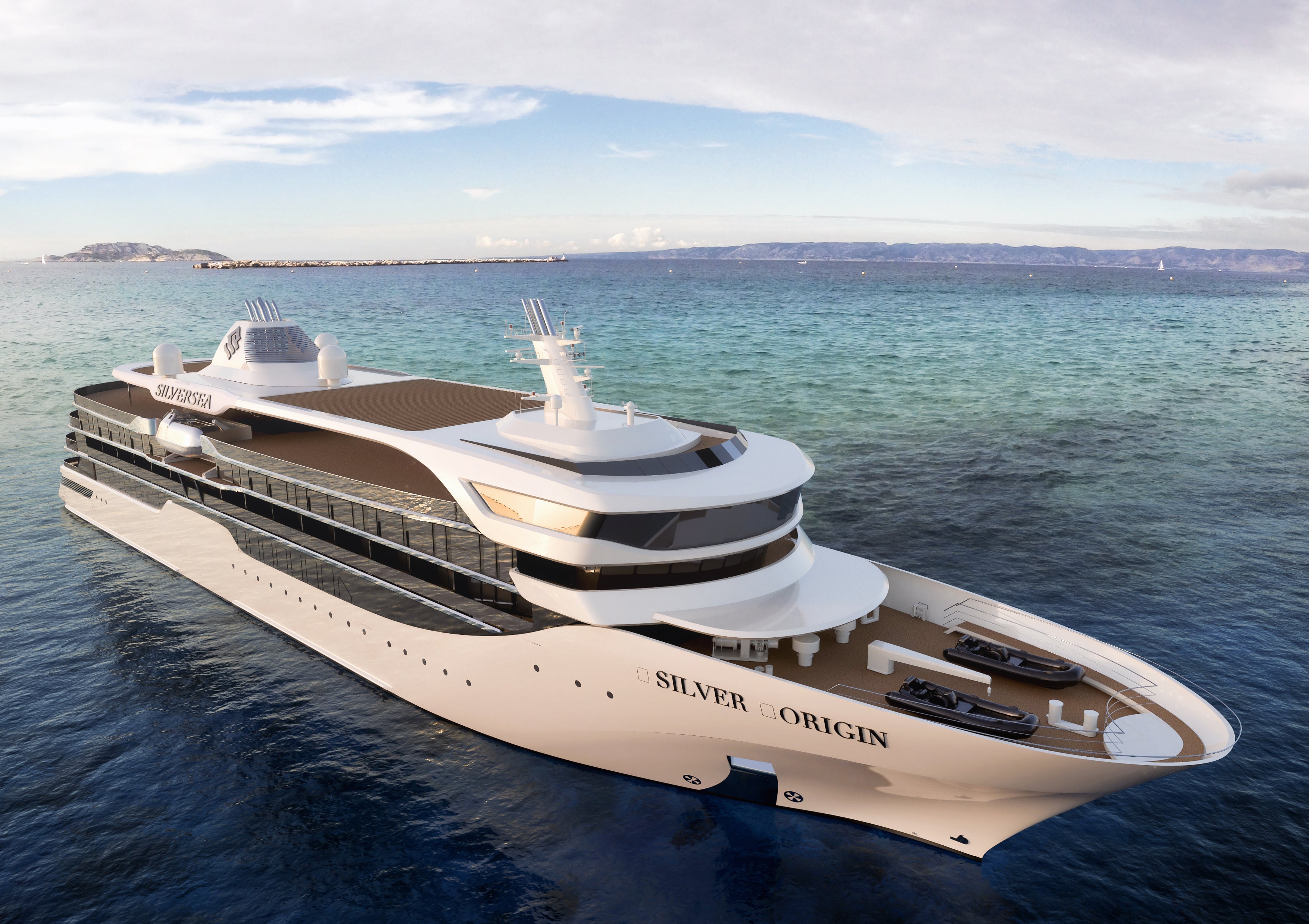 Photo of Silver Origin courtesy of Silversea.