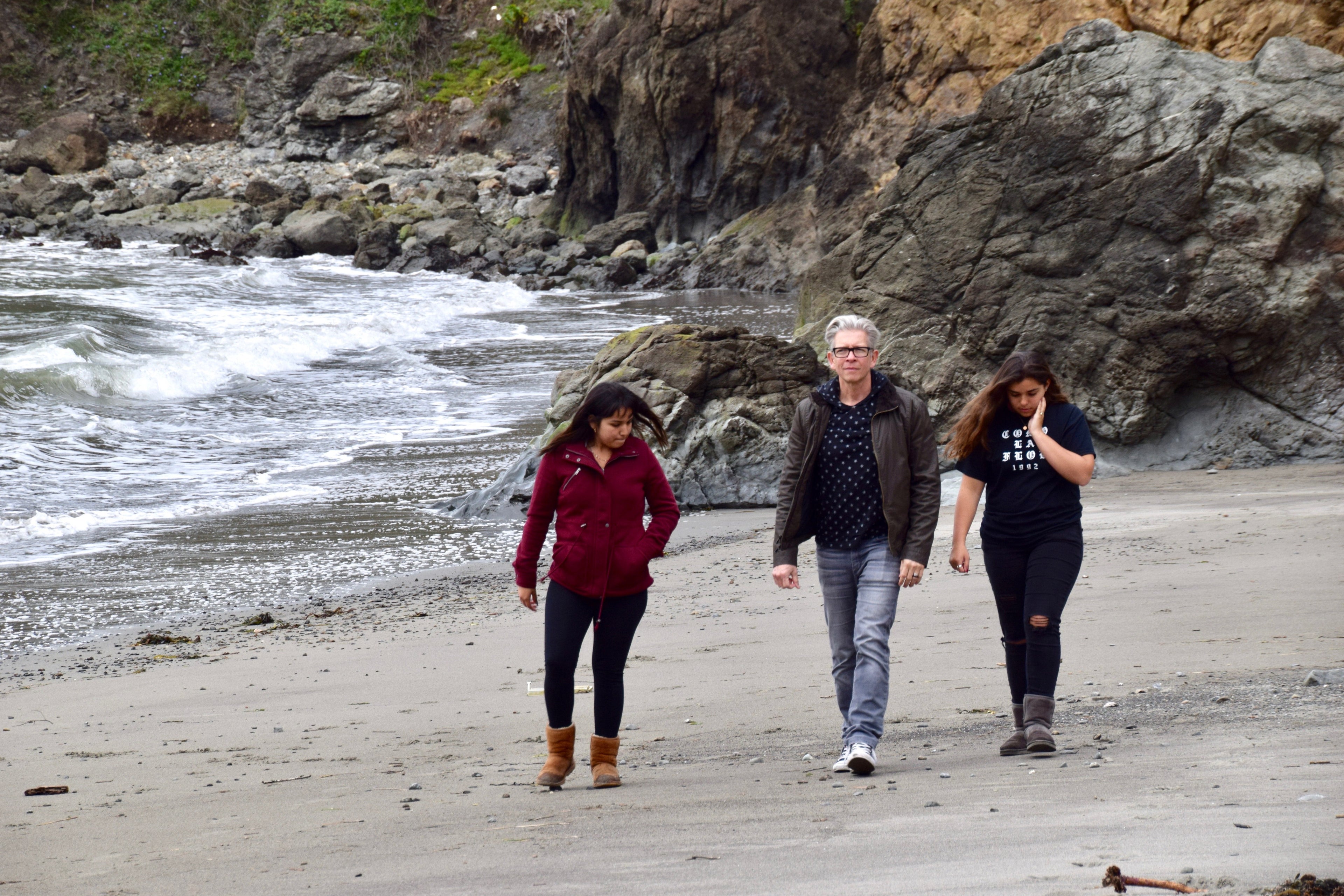 Albion River Beach Mendocino California