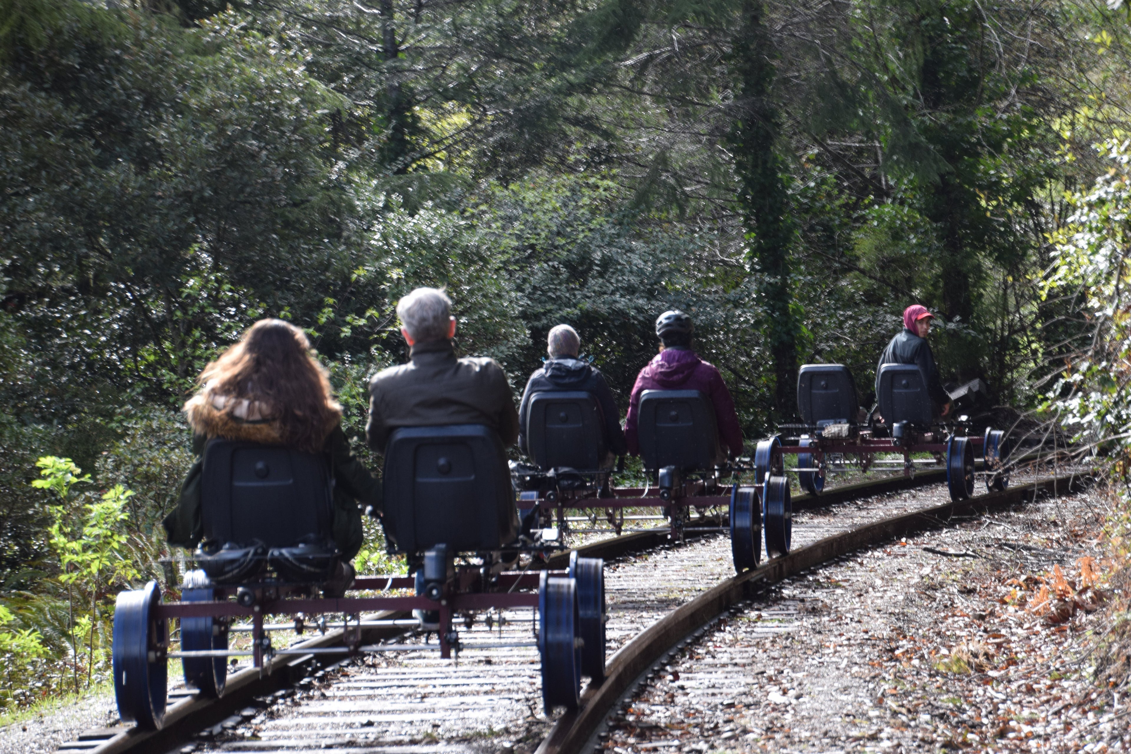Rail Bikes Mendocino Fort Bragg California