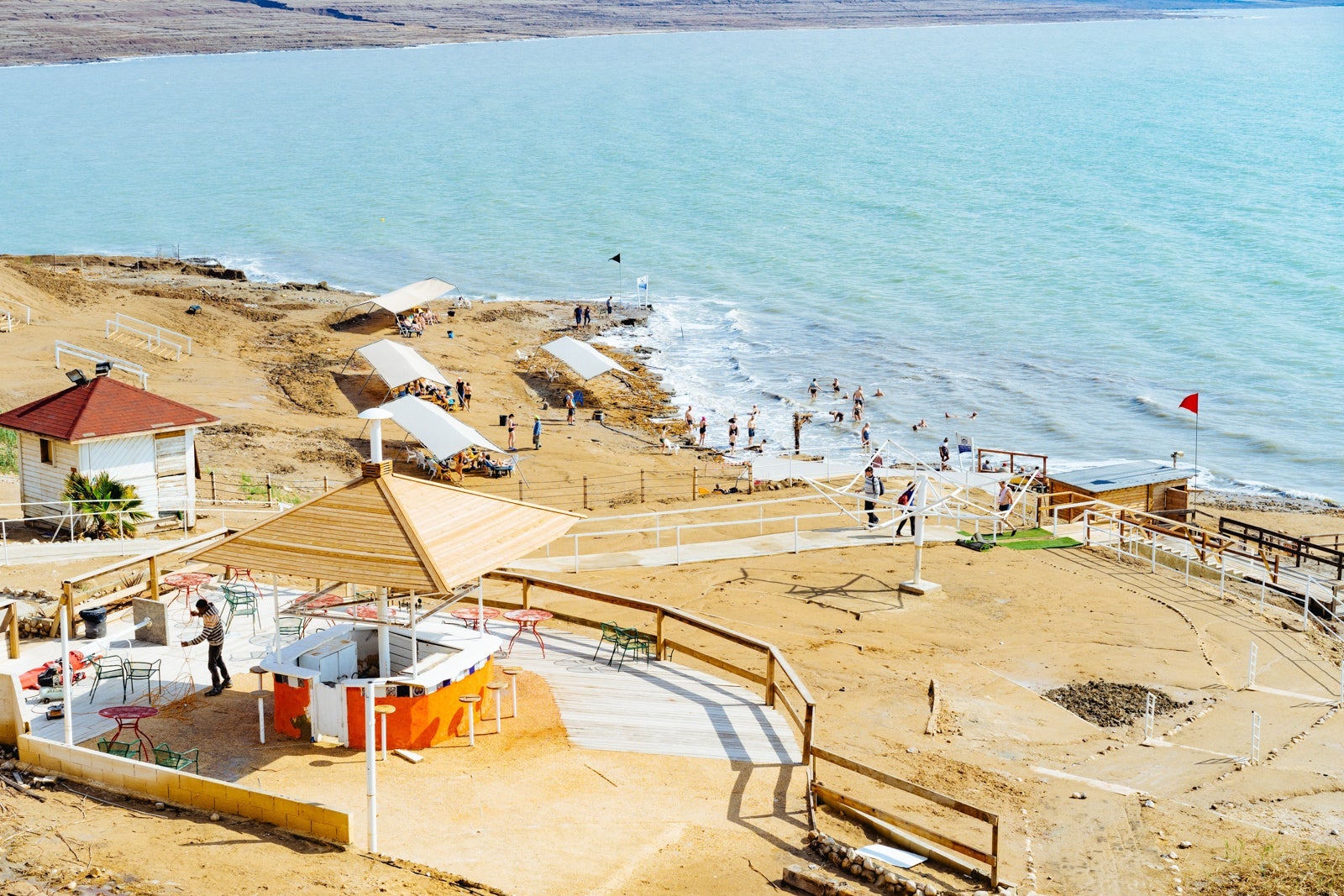 The Dead Sea in Israel. (Photo by Dan Gold / Unsplash)
