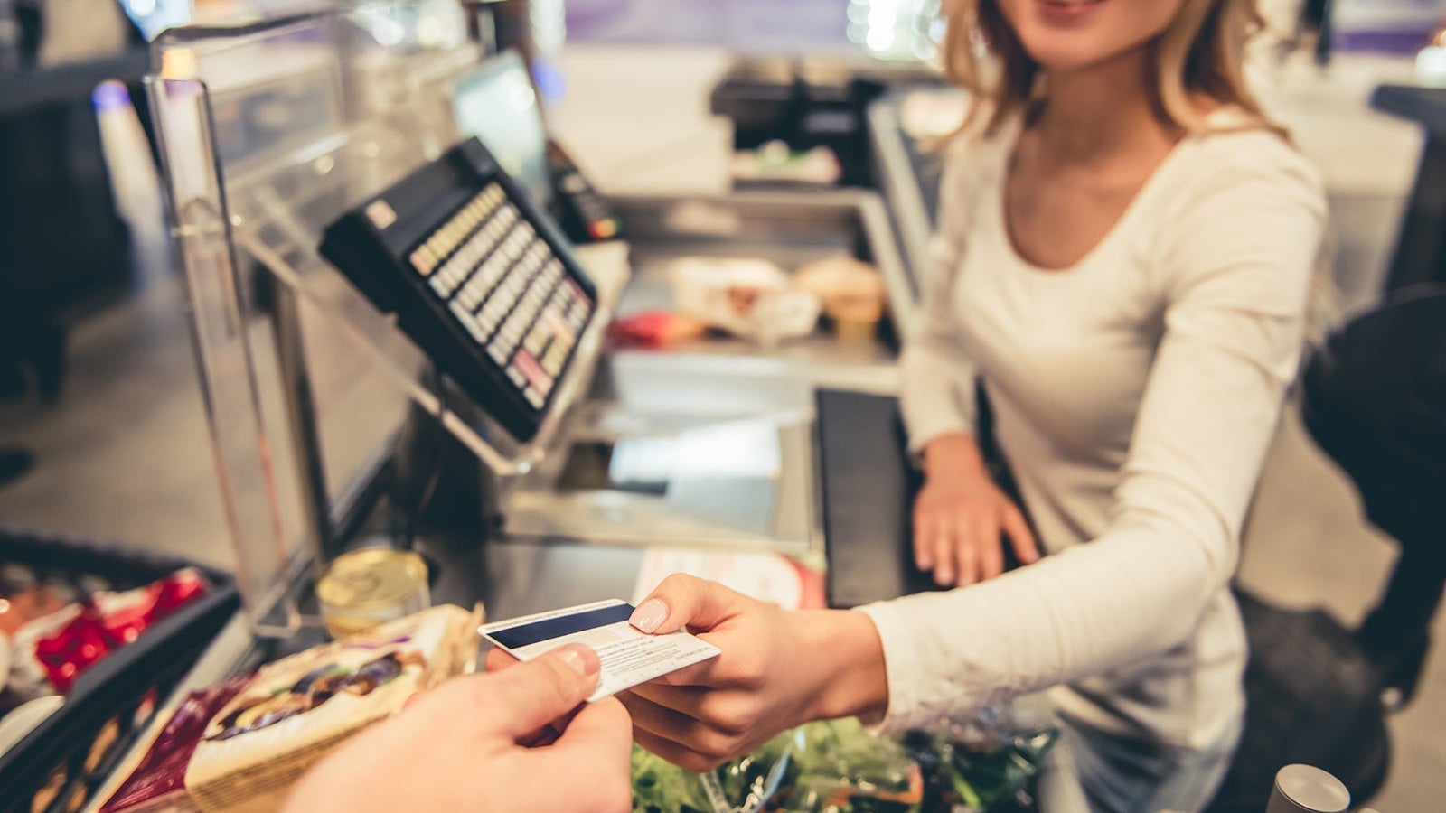 Generic Card Check out groceries