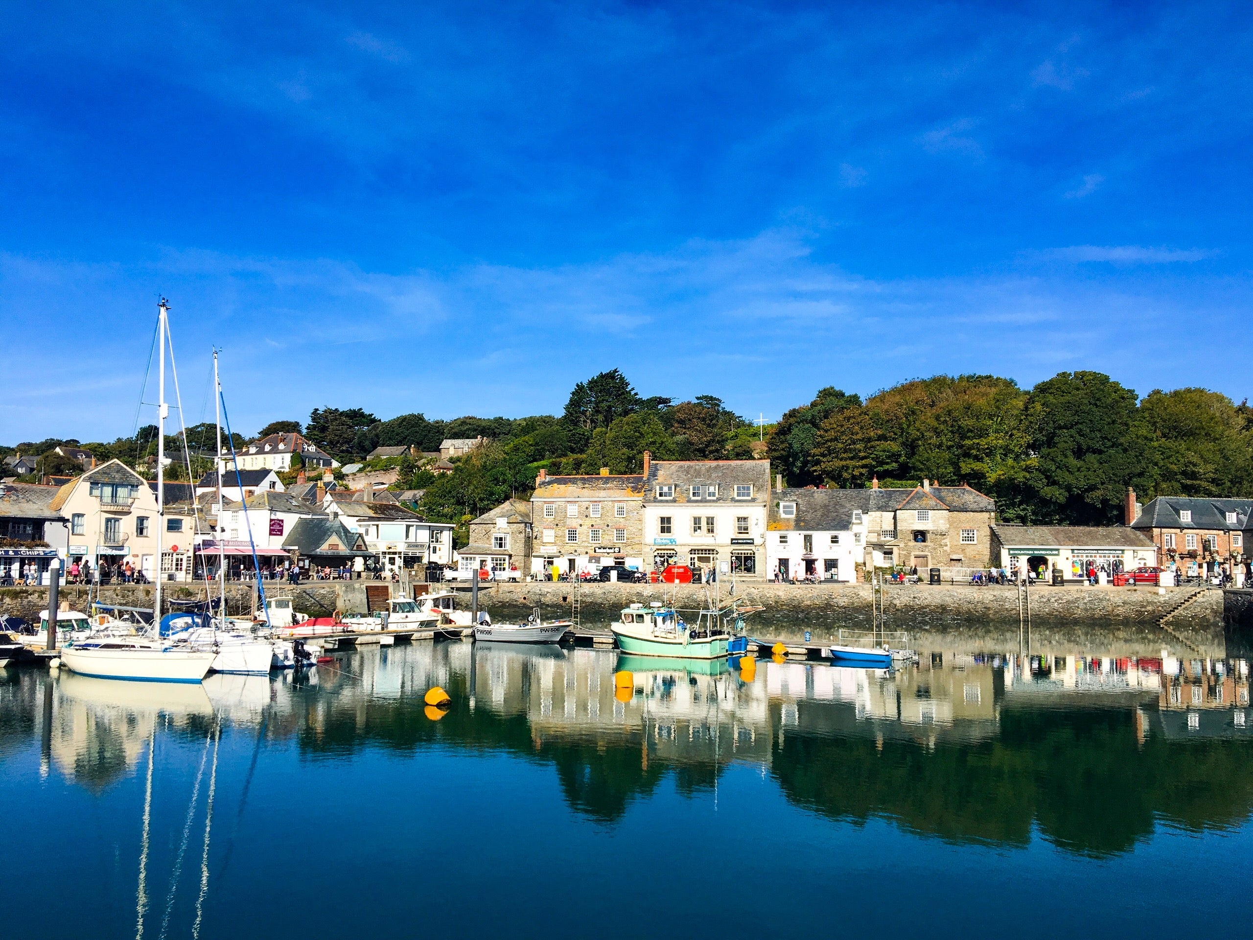 boat padstow water turbulence