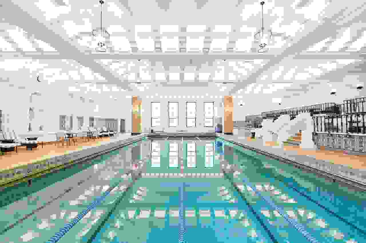 Isn't the indoor pool at the Intercontinental Chicago Magnificant Mile, um, magnificent? (Photo courtesy of the hotel)