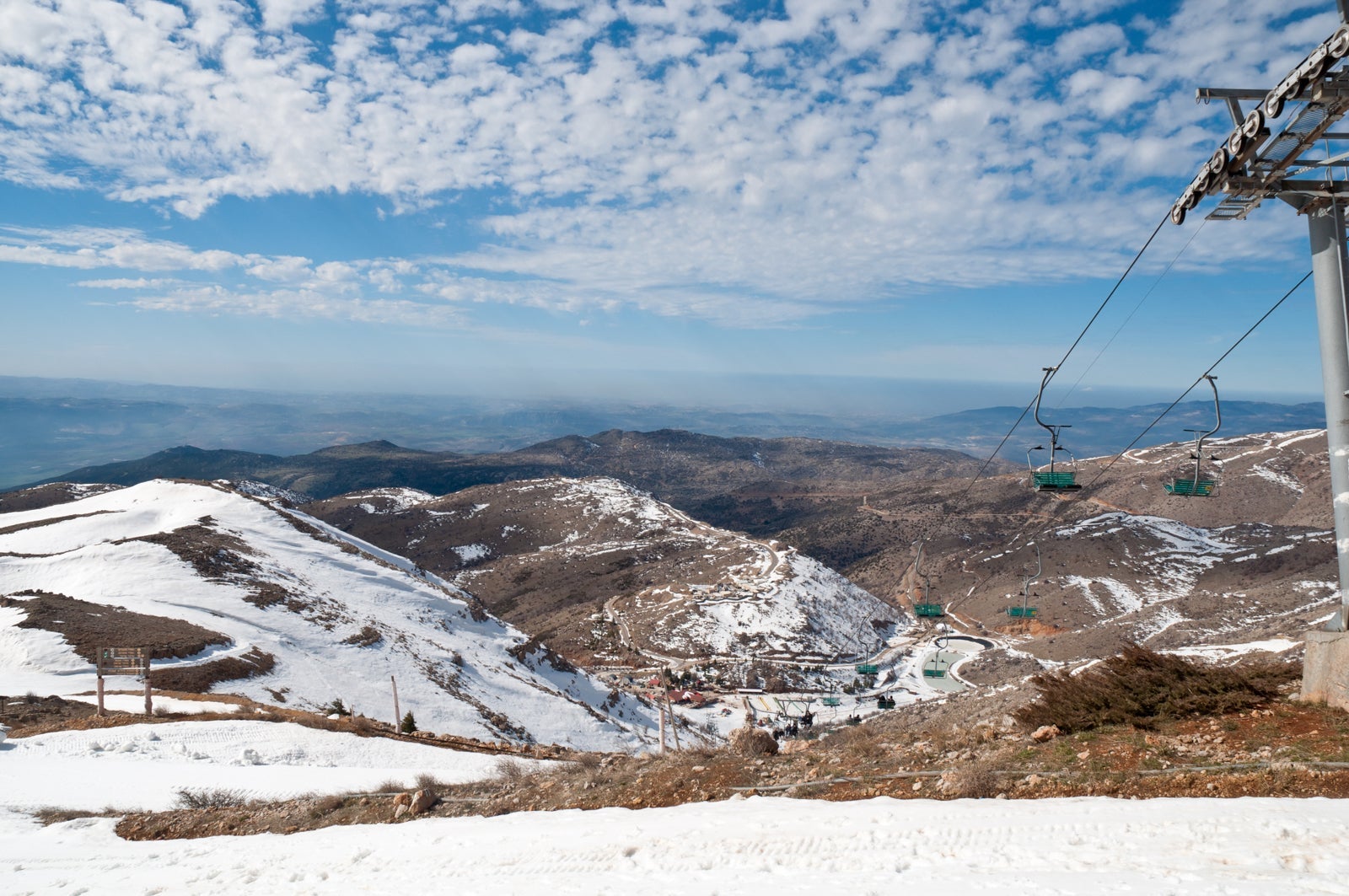 Mount Hermon, Israel, in the winter. (Photo by larisa65 / Getty Images)