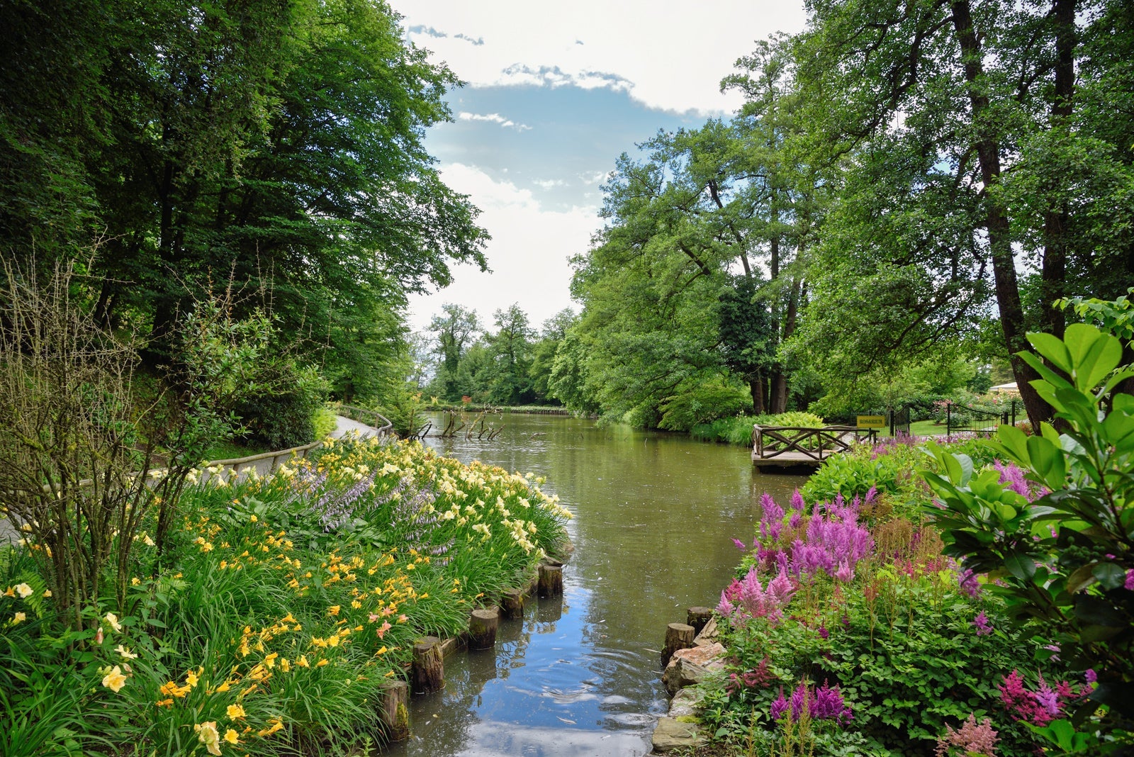 The Arboretum Volčji Potok in Slovenia. (Photo by Linda Blazic Mirosevic / Getty Images)