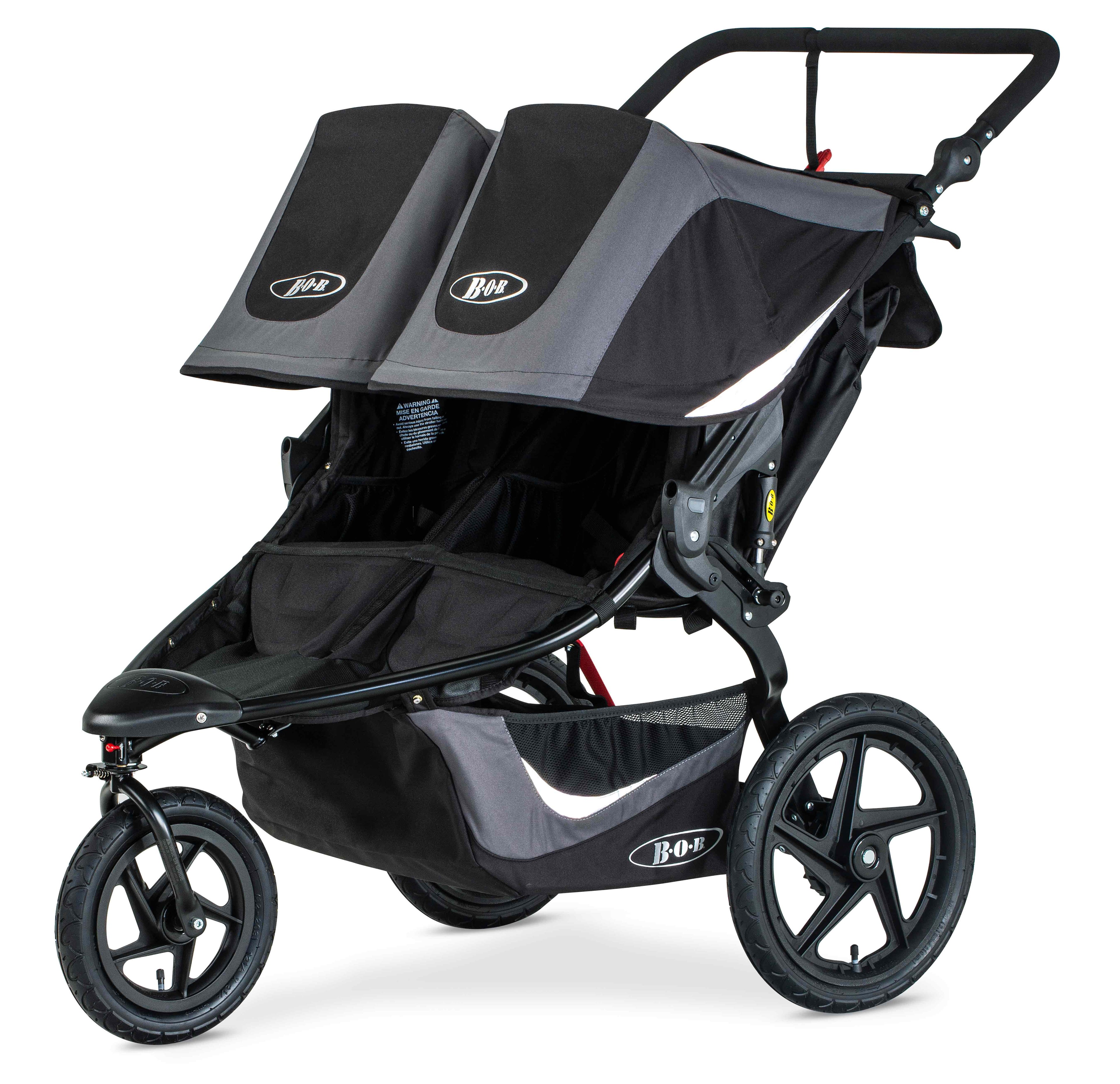 The BOBGear Revolution Flex 3.0 Duallie jogging stroller isn't small, but still comes in under the limits. (BOB)