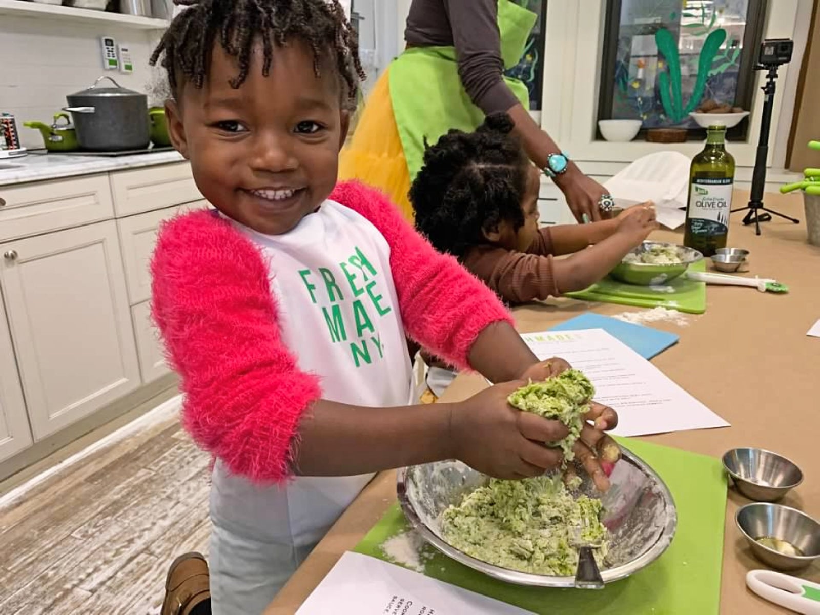 Unique Things to do with kids in NYC Cooking Class
