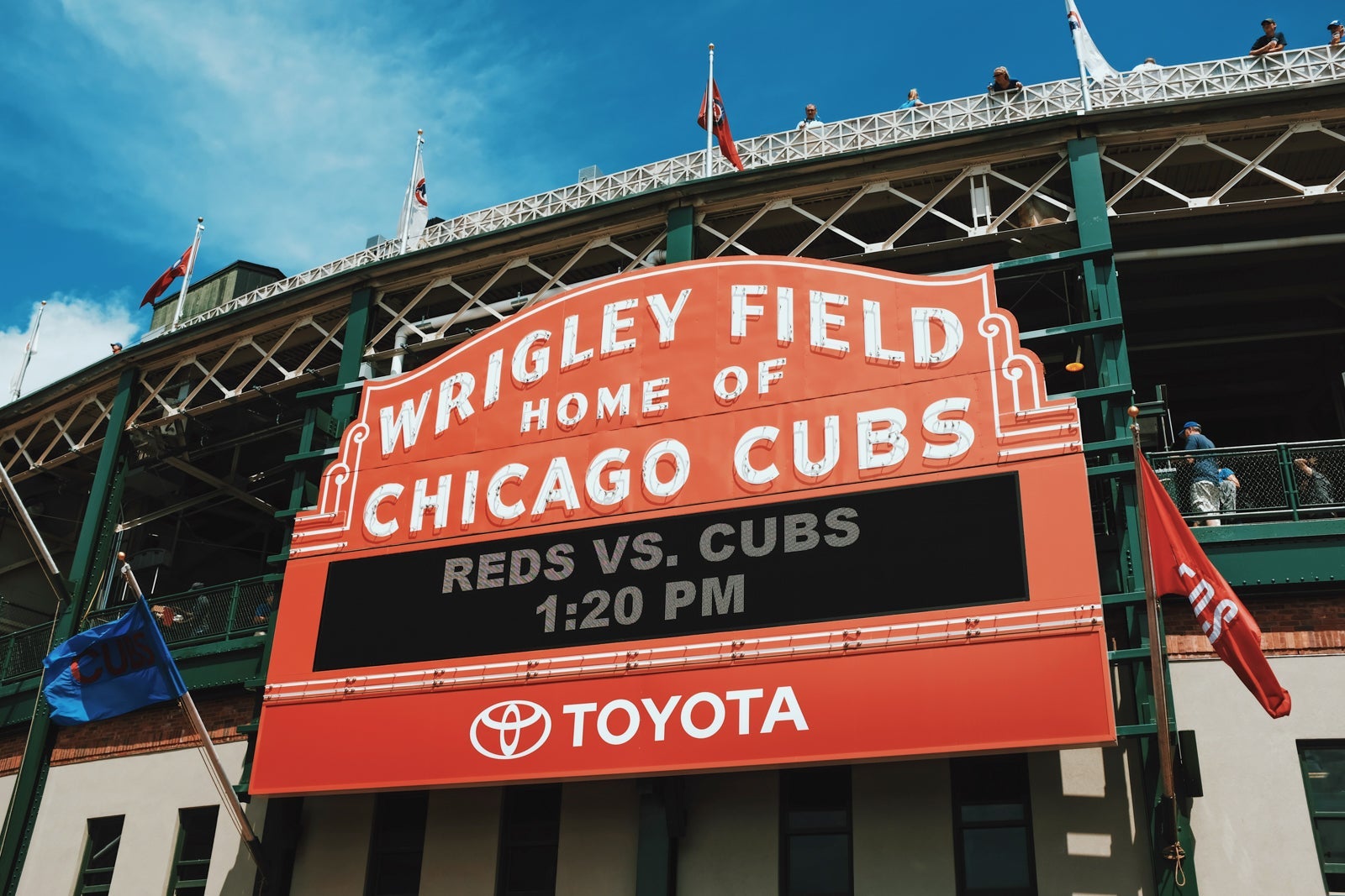 Wrigley Field, home of the Chicago Cubs. (Photo by Blake Guidry / Unsplash)