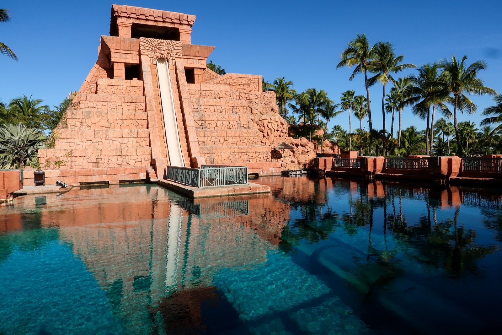 The leap of faith slide.