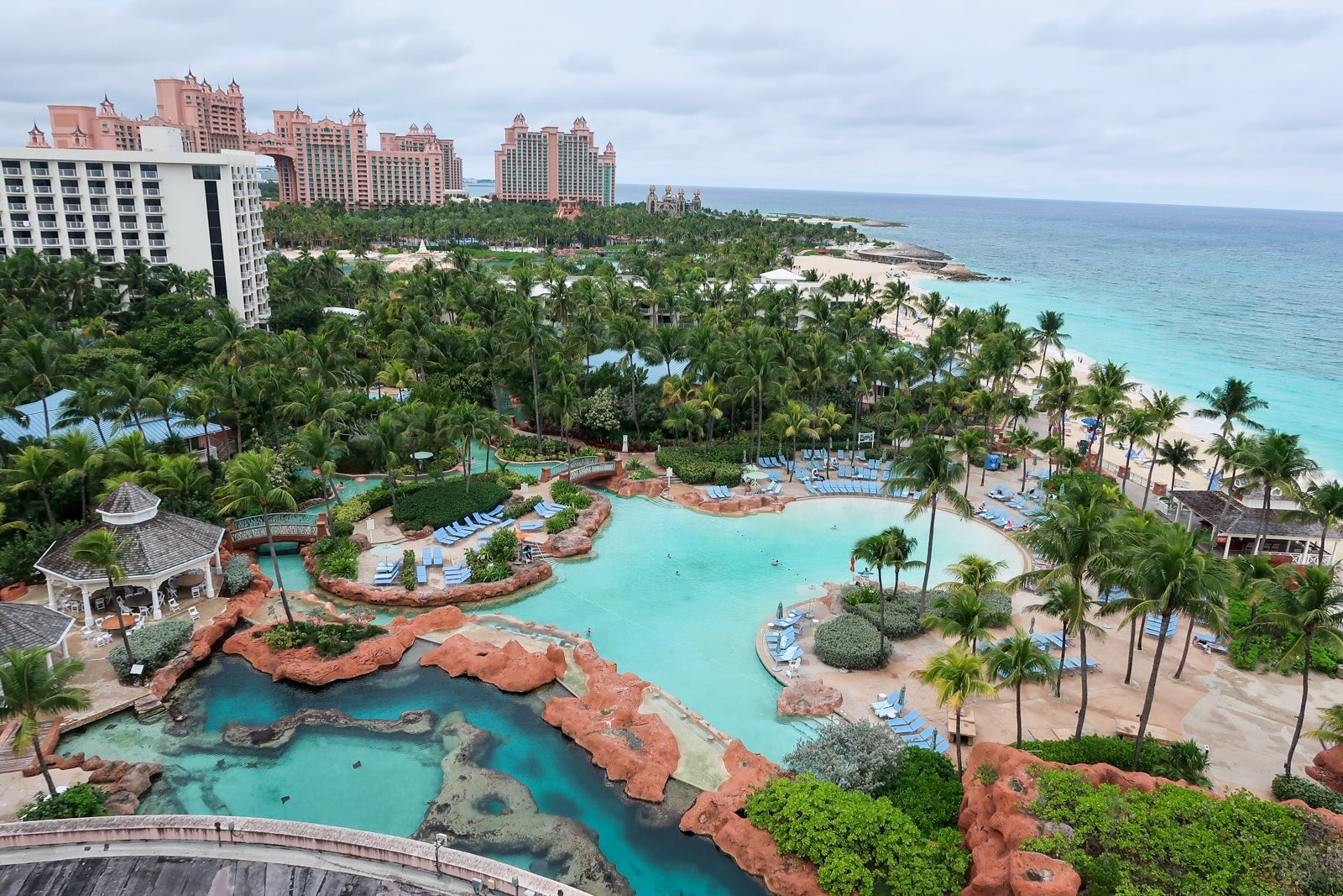 The view from our balcony.