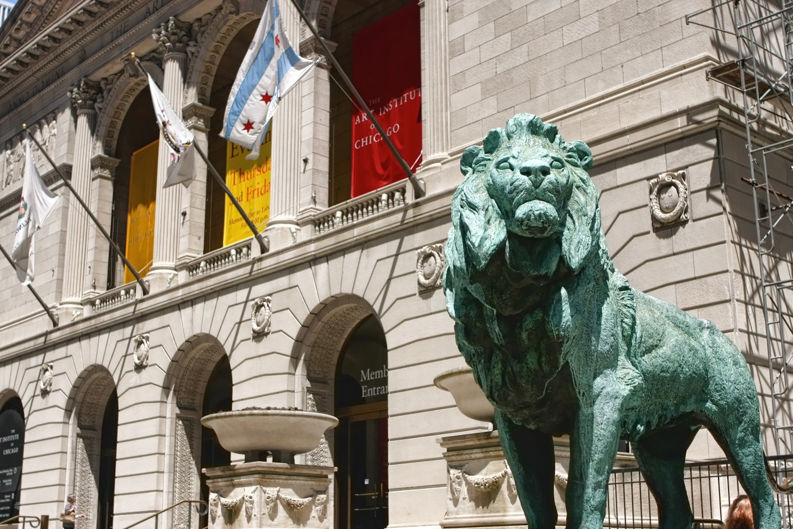 The Art Institute of Chicago Lions. (Photo by Christopherarndt / Getty Images)
