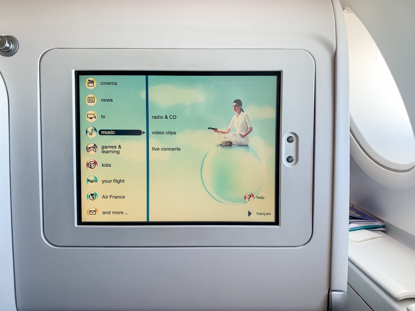 Air France A380 Business Class