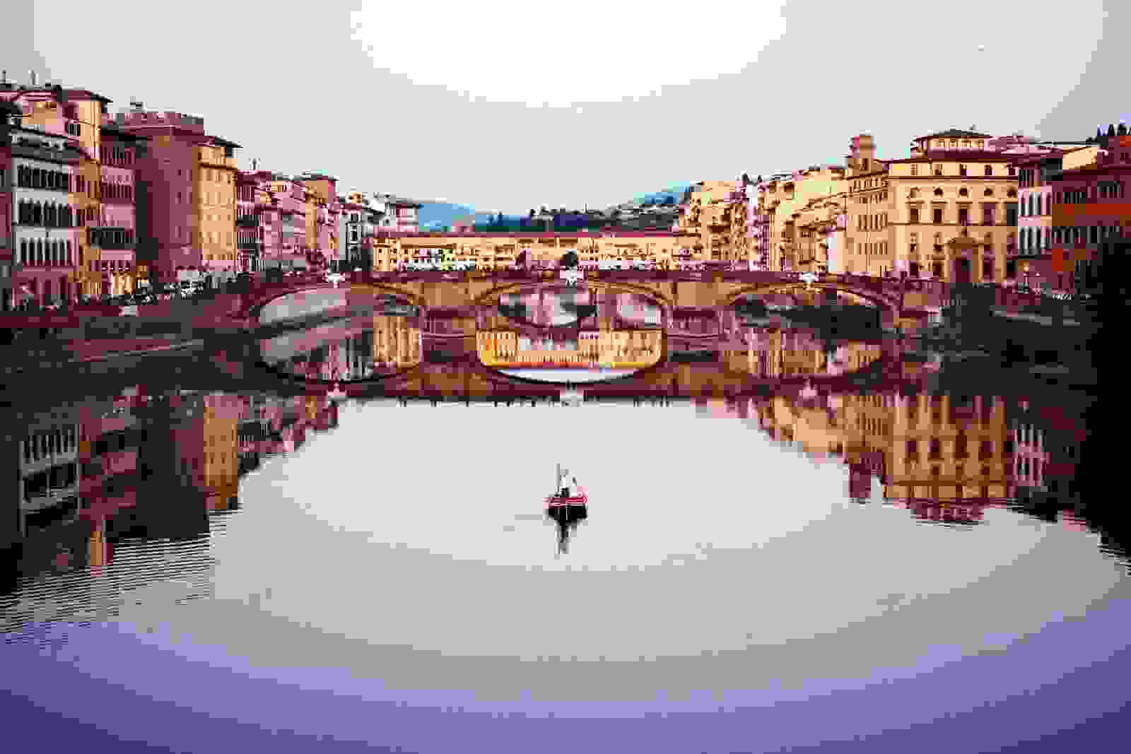 The Arno River. (Photo by Baldemar / Getty Images)