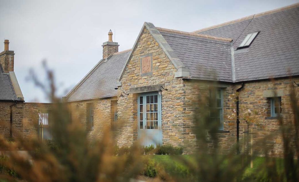 The Granary Lodge at the Castle of Mey in the Scottish Highlands. (Photo courtesy of The Castle and Gardens of Mey)