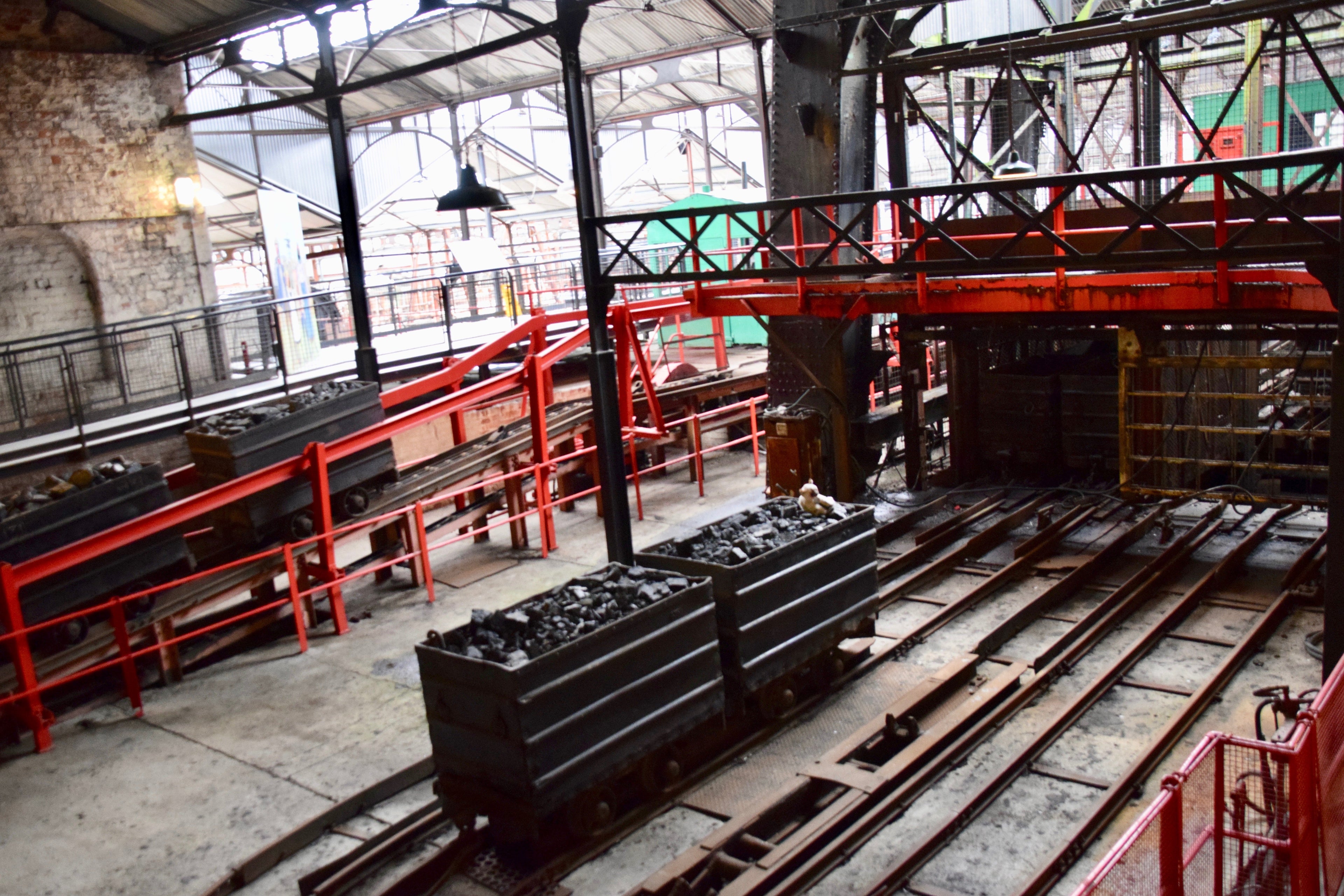 The inner operations of a Scottish coal mine.