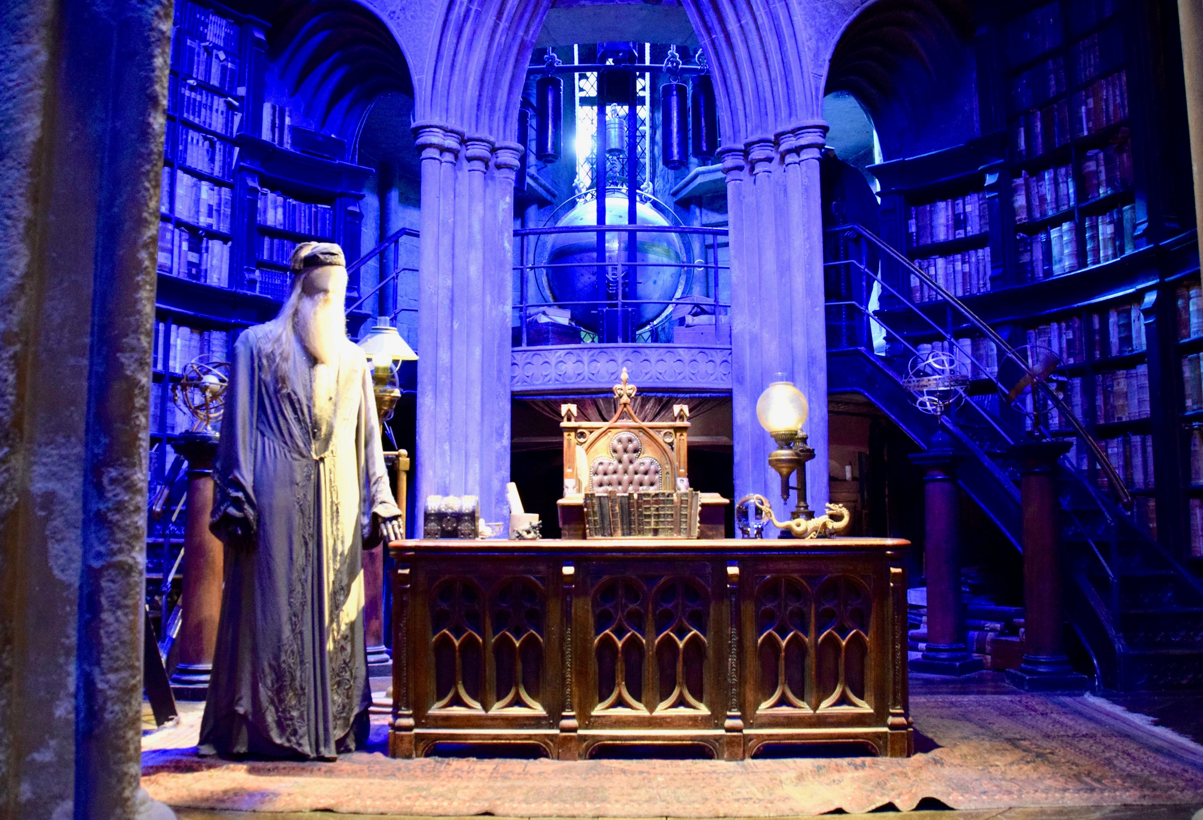 Office of Professor Dumbledore at Harry Potter Studios London
