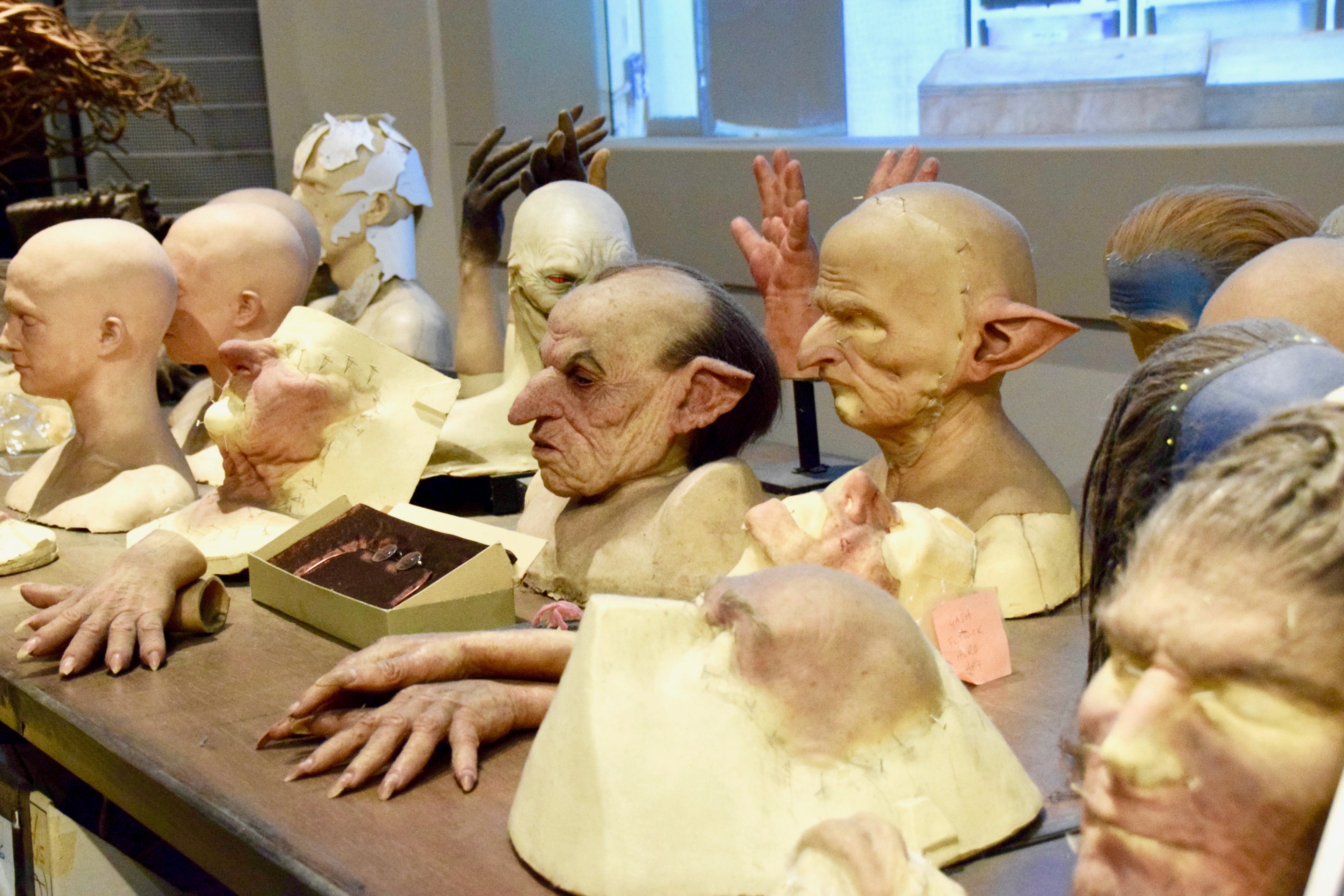 special effects masks Harry Potter Studios London