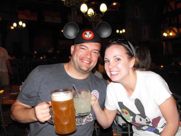 Epcot beer tour circa 2009