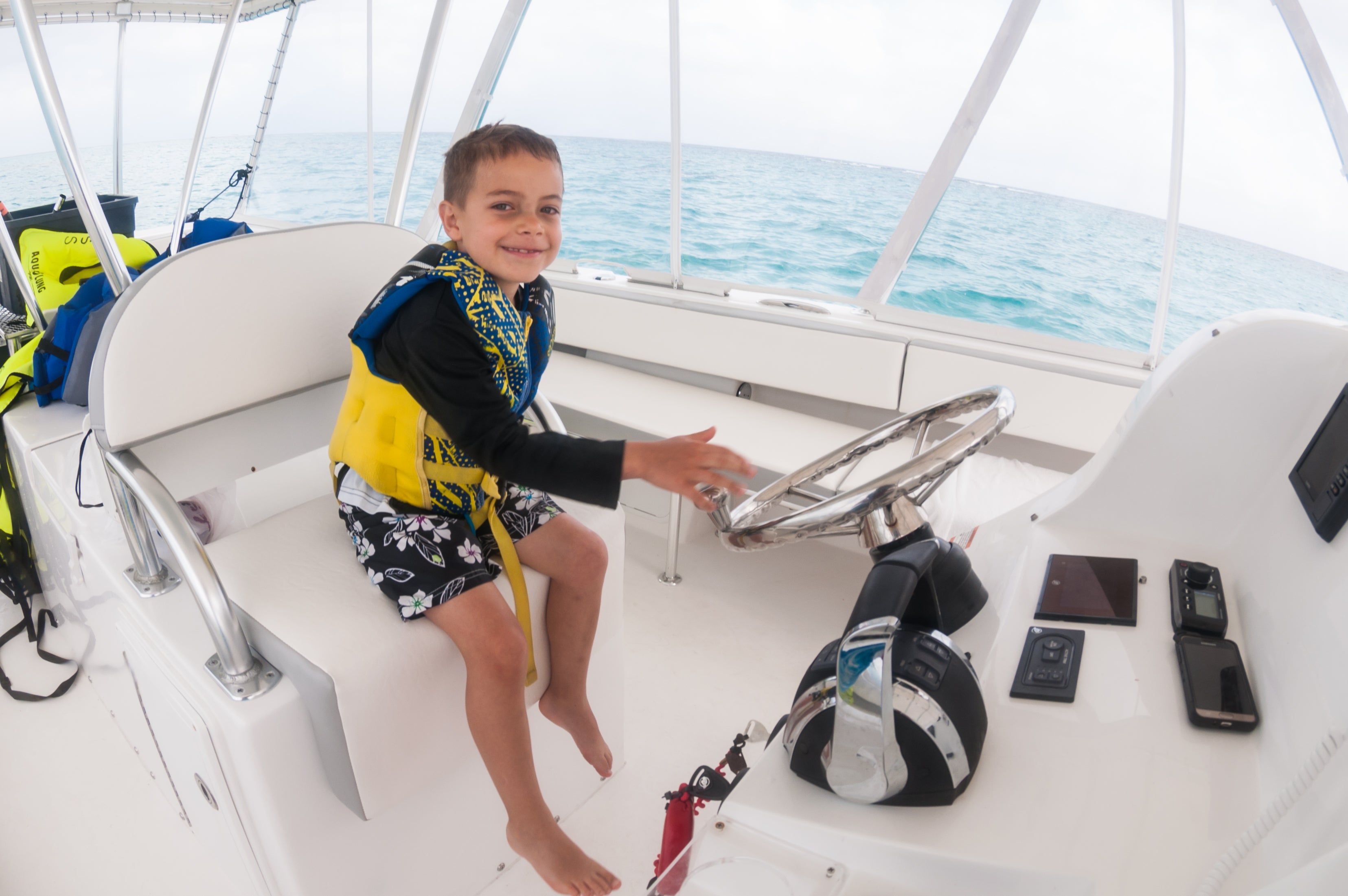 Grand Cayman Islands boat tour Timmy