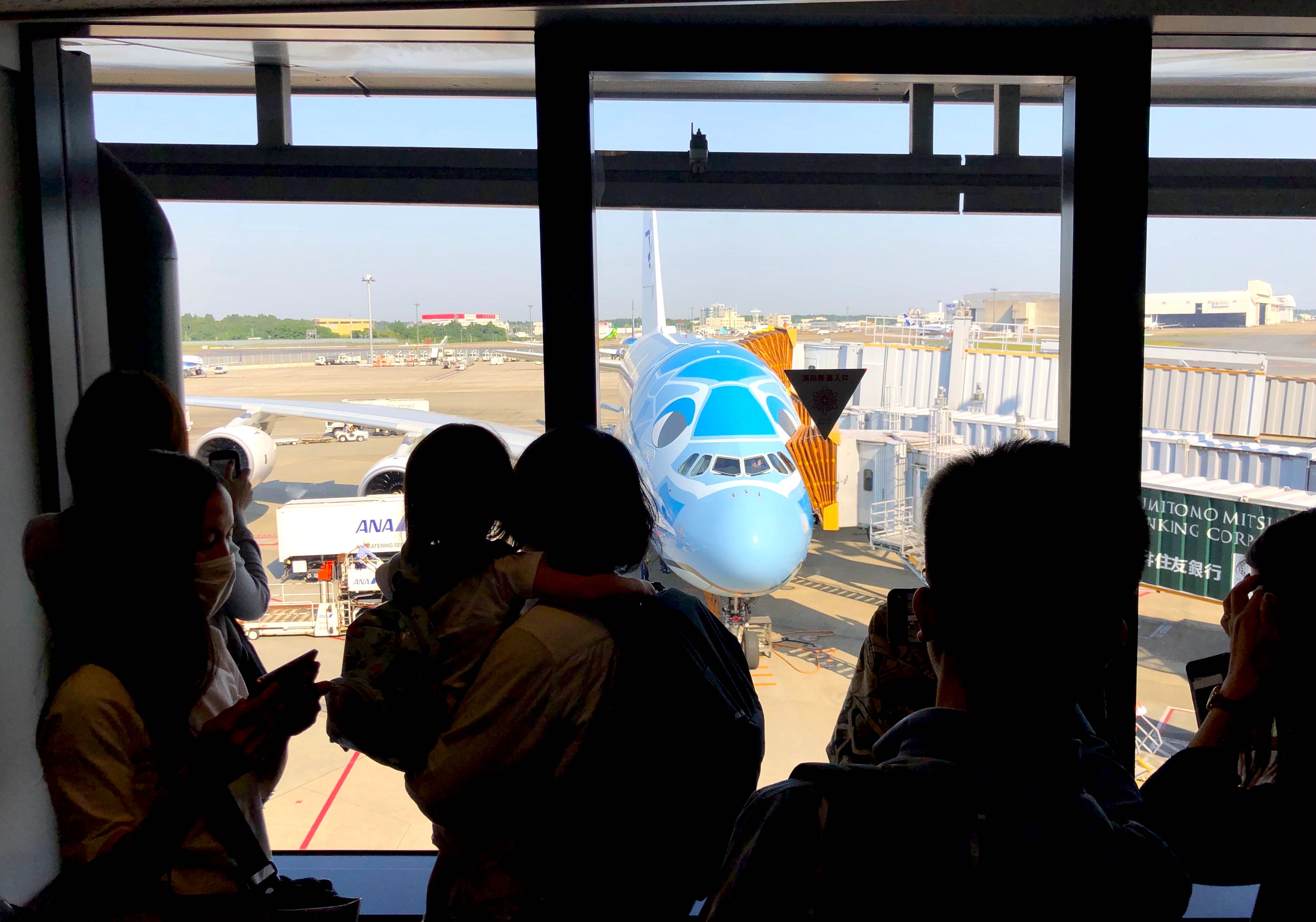 On Board ANA's Inaugural Airbus A380 Flight From Hawaii - The
