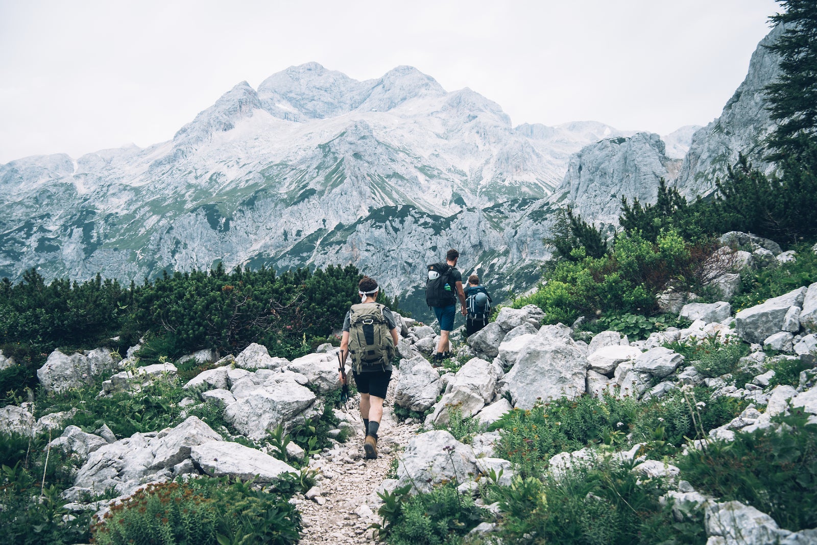 The Julian Alps Hiking Trail. Image courtesy of the Slovenian Tourist Board