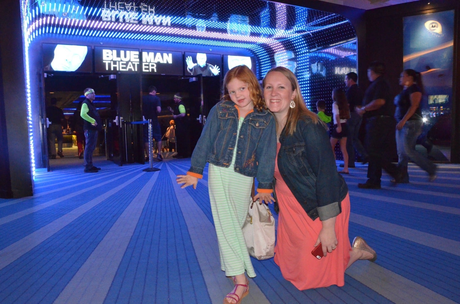 Las Vegas with kids - Blue Man Group show