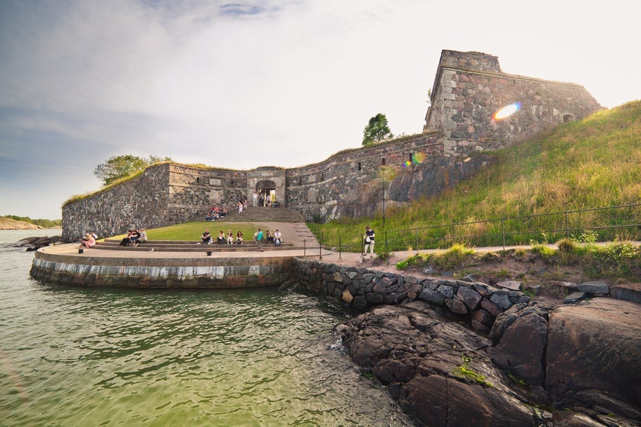 Helsinki's Suomenlinna Fortress is impressive any time of year. (Photo courtesy of Jussi Hellsten)