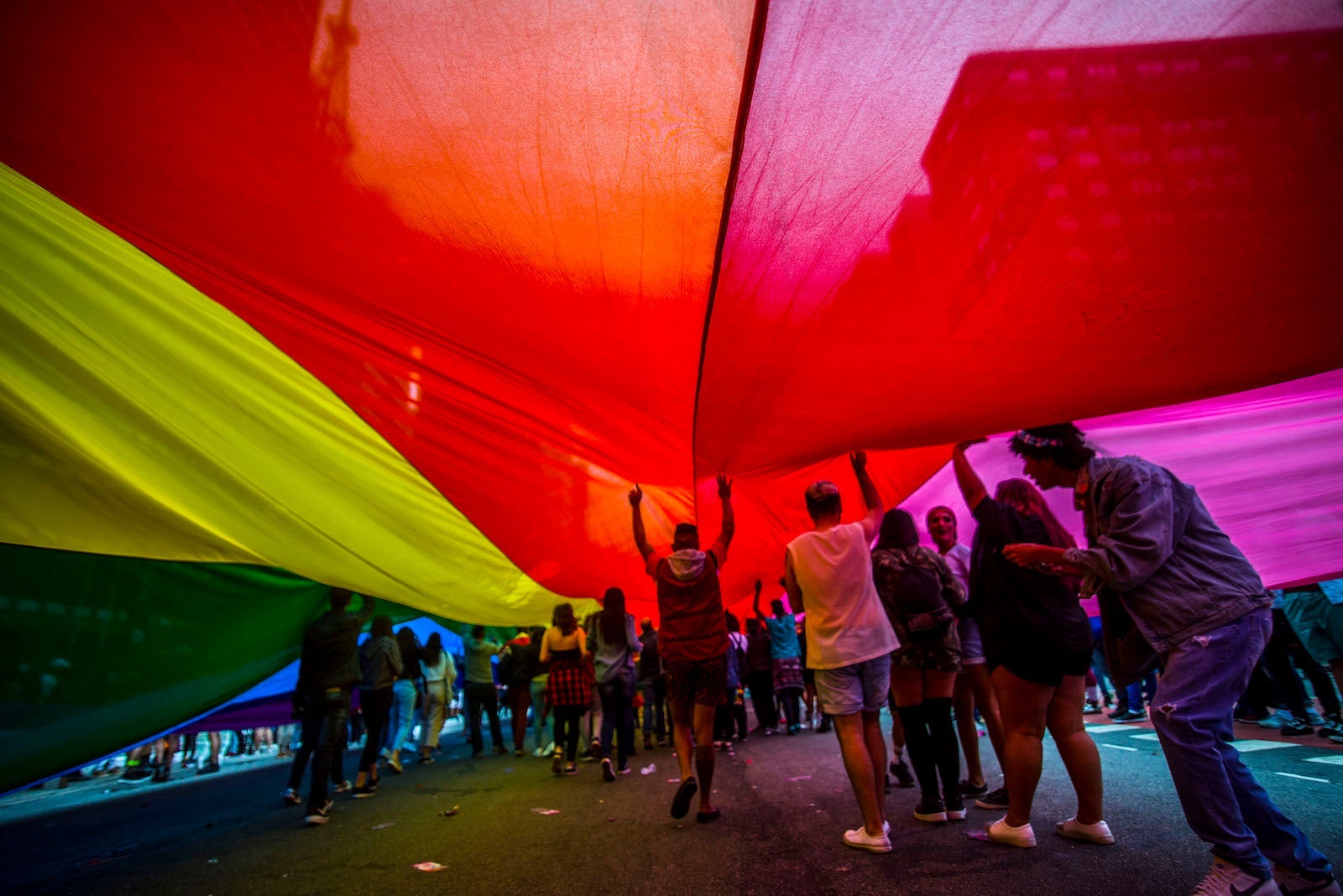 Sao Paulo hosts the 22nd annual LGBT Parade. (Photo by NurPhoto / Getty Images)