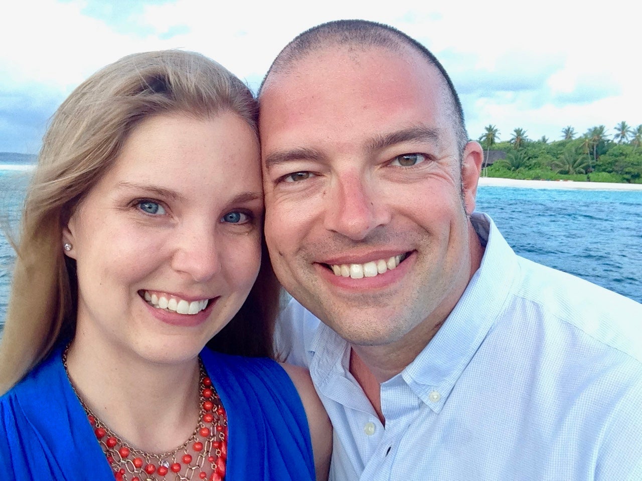 Maldives in 2014 for his 40th (Summer Hull / The Points Guy)