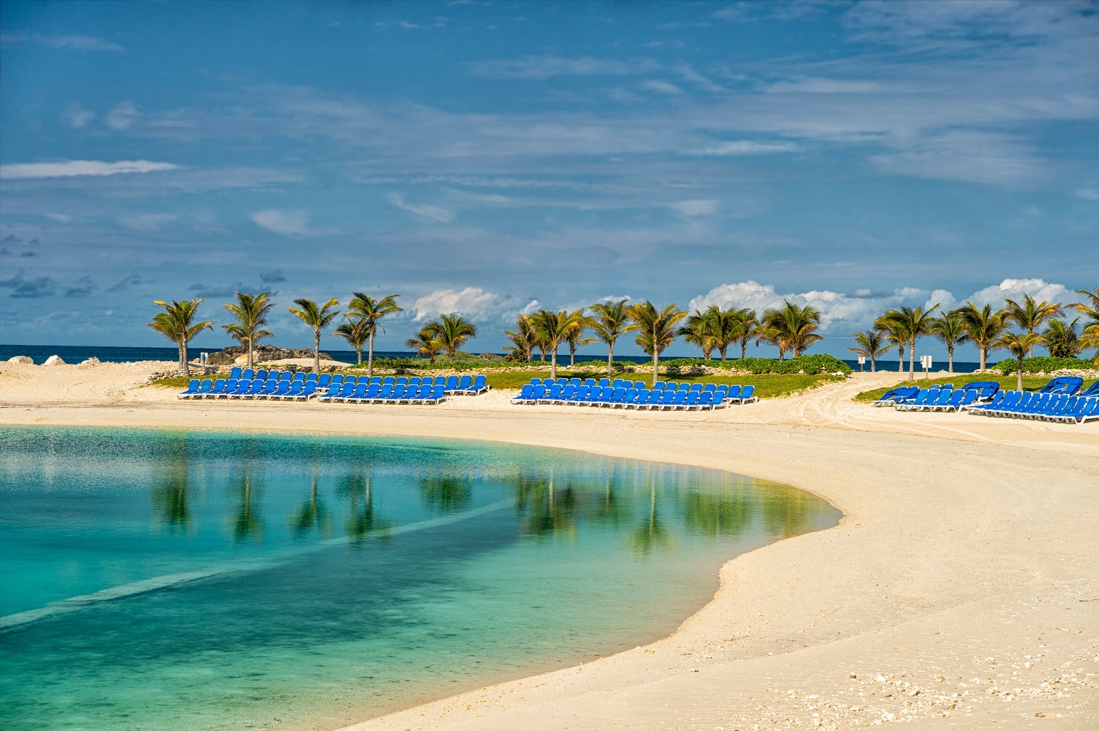 Great Stirrup Cay beach Bahamas Private island Norwegian Cruise Lines