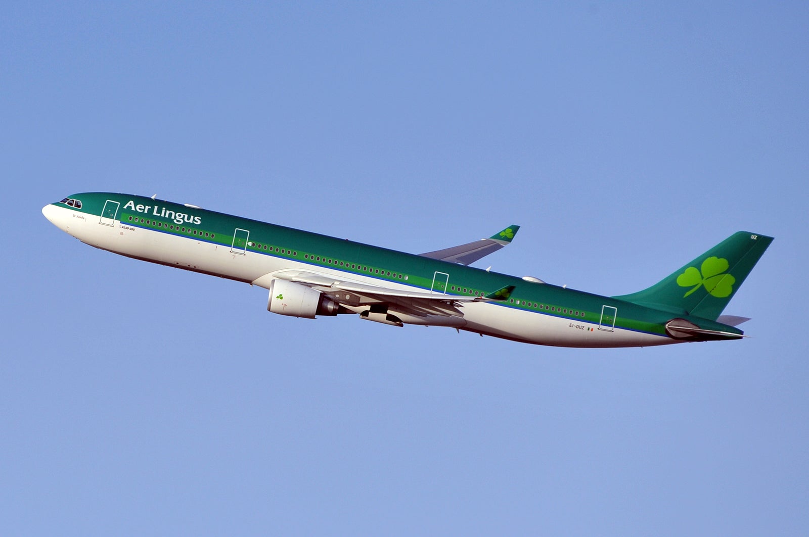 Aer Lingus A330 takeoff JFK