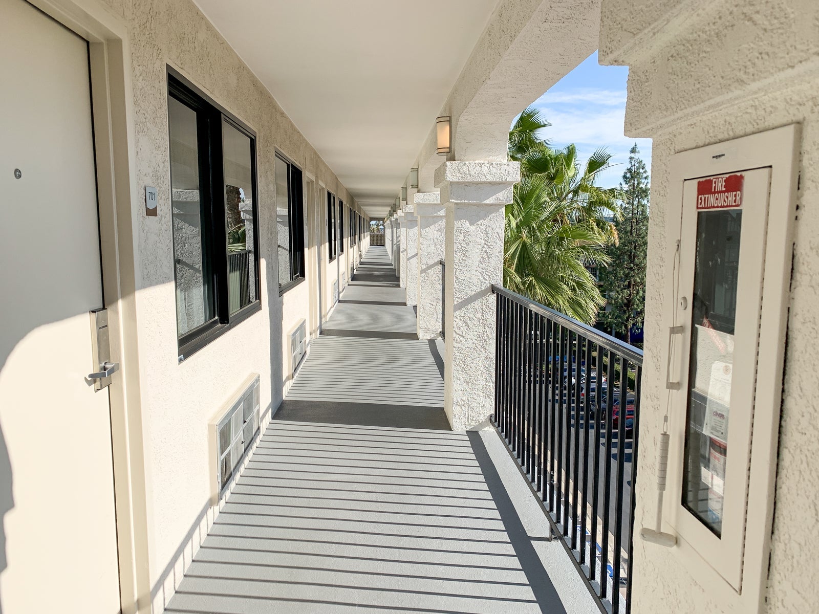 Fairfield Anaheim Disneyland Hallway