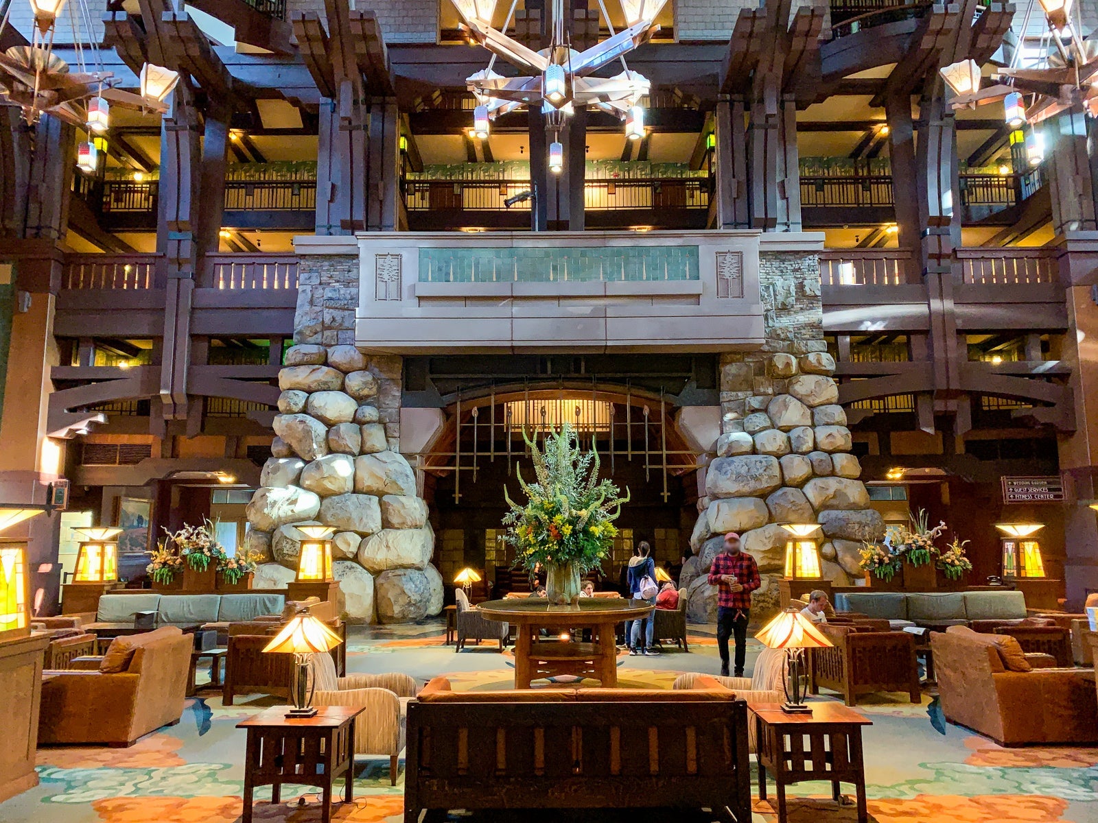 Disneyland Grand Californian Hotel Lobby