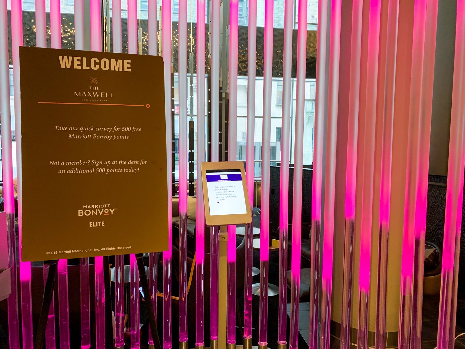Maxwell Hotel NYC Check In