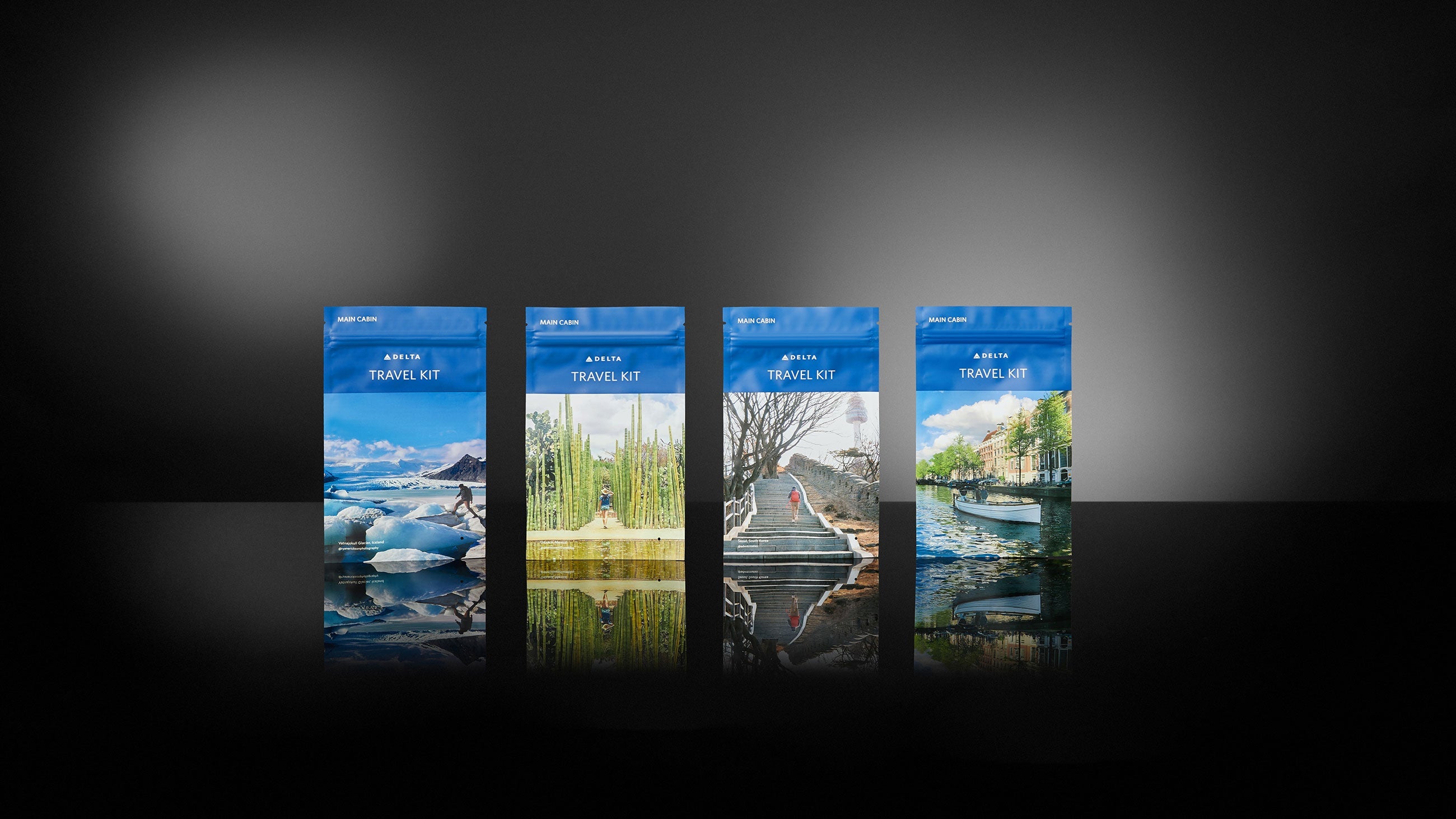 Delta's refresh amenity kit (Photo courtesy of Delta Air Lines)