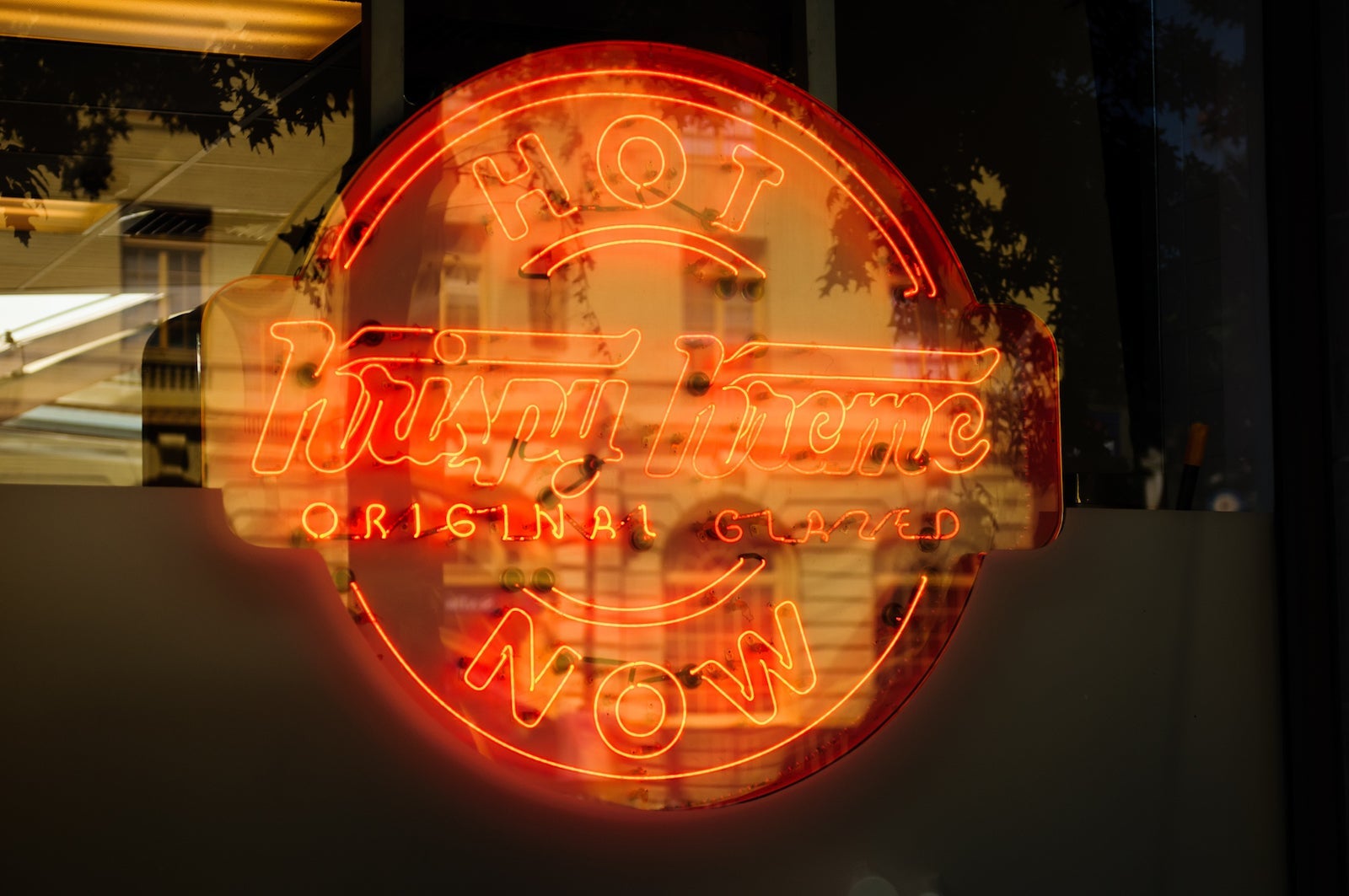 Krispy Kreme Neon Sign