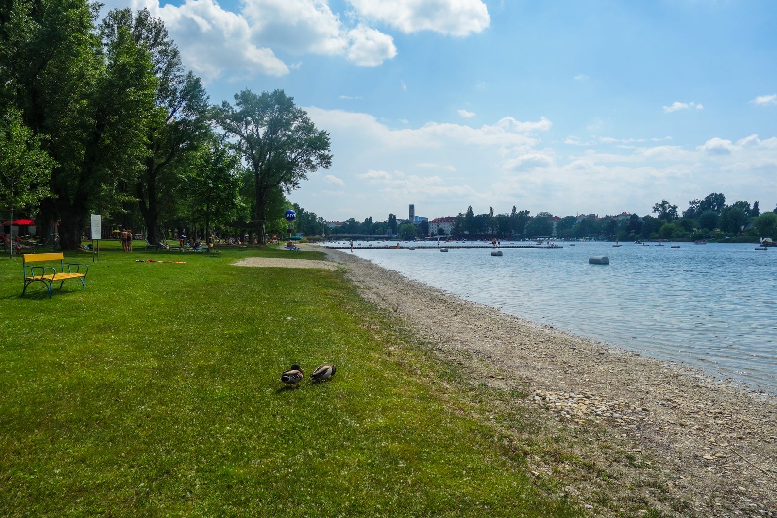Strandbad Gänsehäufel Old Danube Vienna