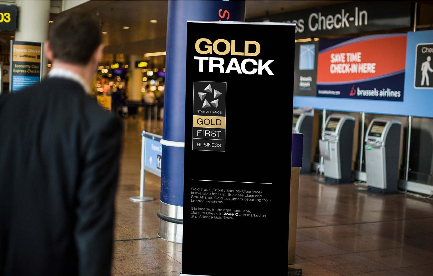 Star Alliance Gold check-in