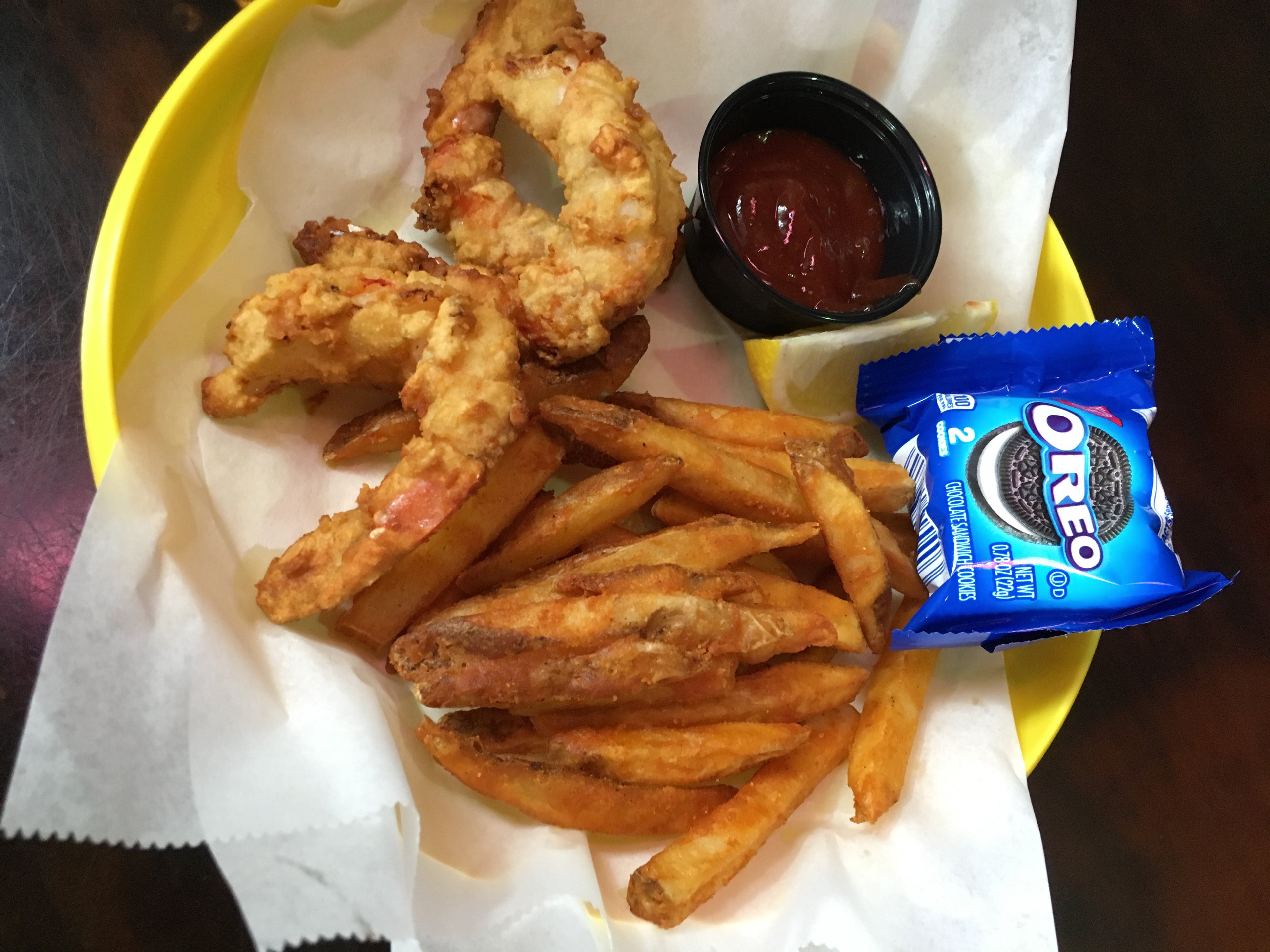 lazy flamingo kids meal