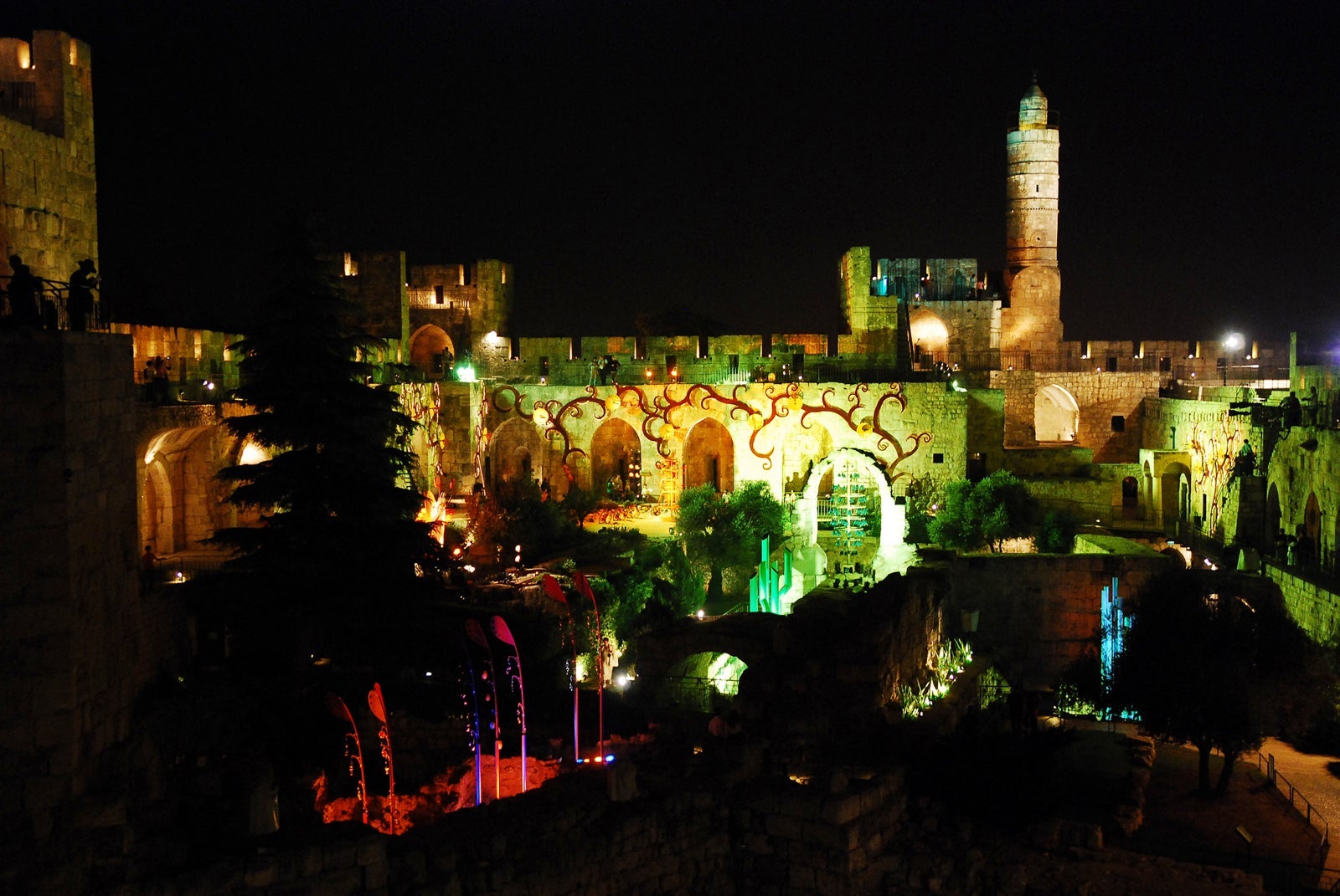 Tower of David Night Spectacular